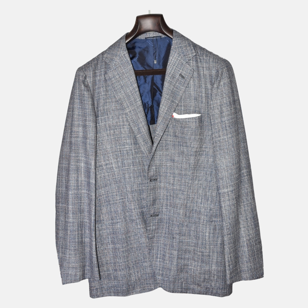 Multicolored Blazer made of Cashmere/Wool/Silk/Linen (EU 50)