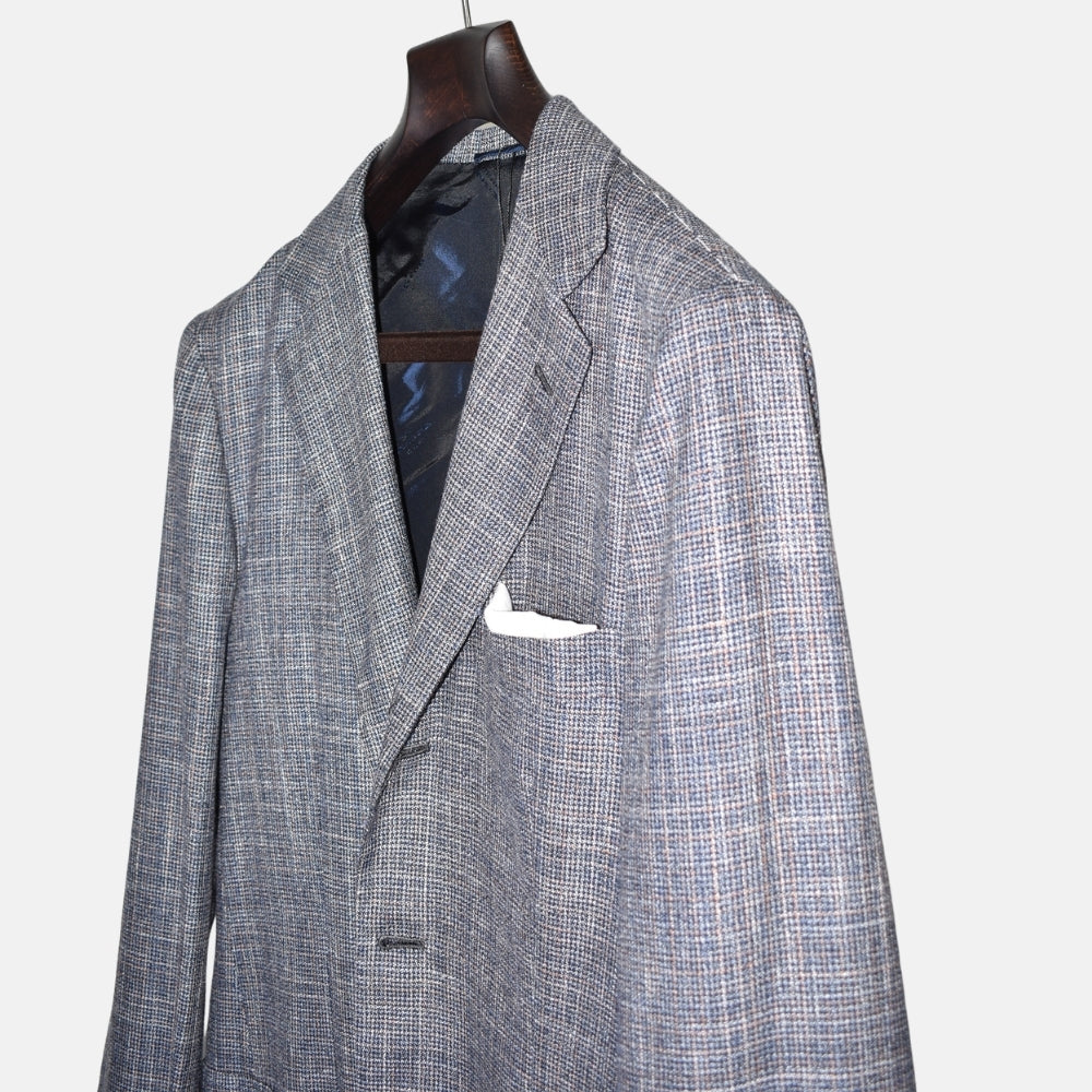 Multicolored Blazer made of Cashmere/Wool/Silk/Linen (EU 50)