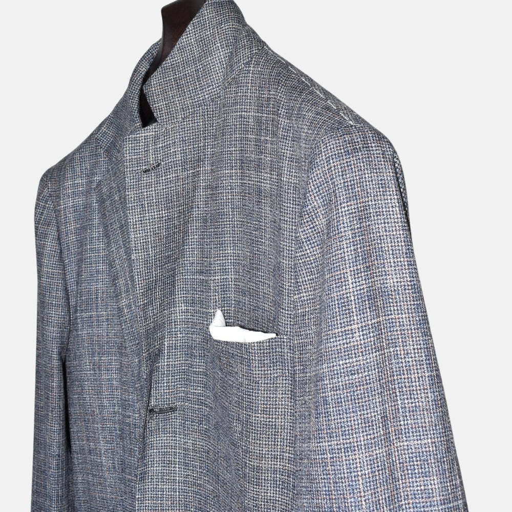 Multicolored Blazer made of Cashmere/Wool/Silk/Linen (EU 50)