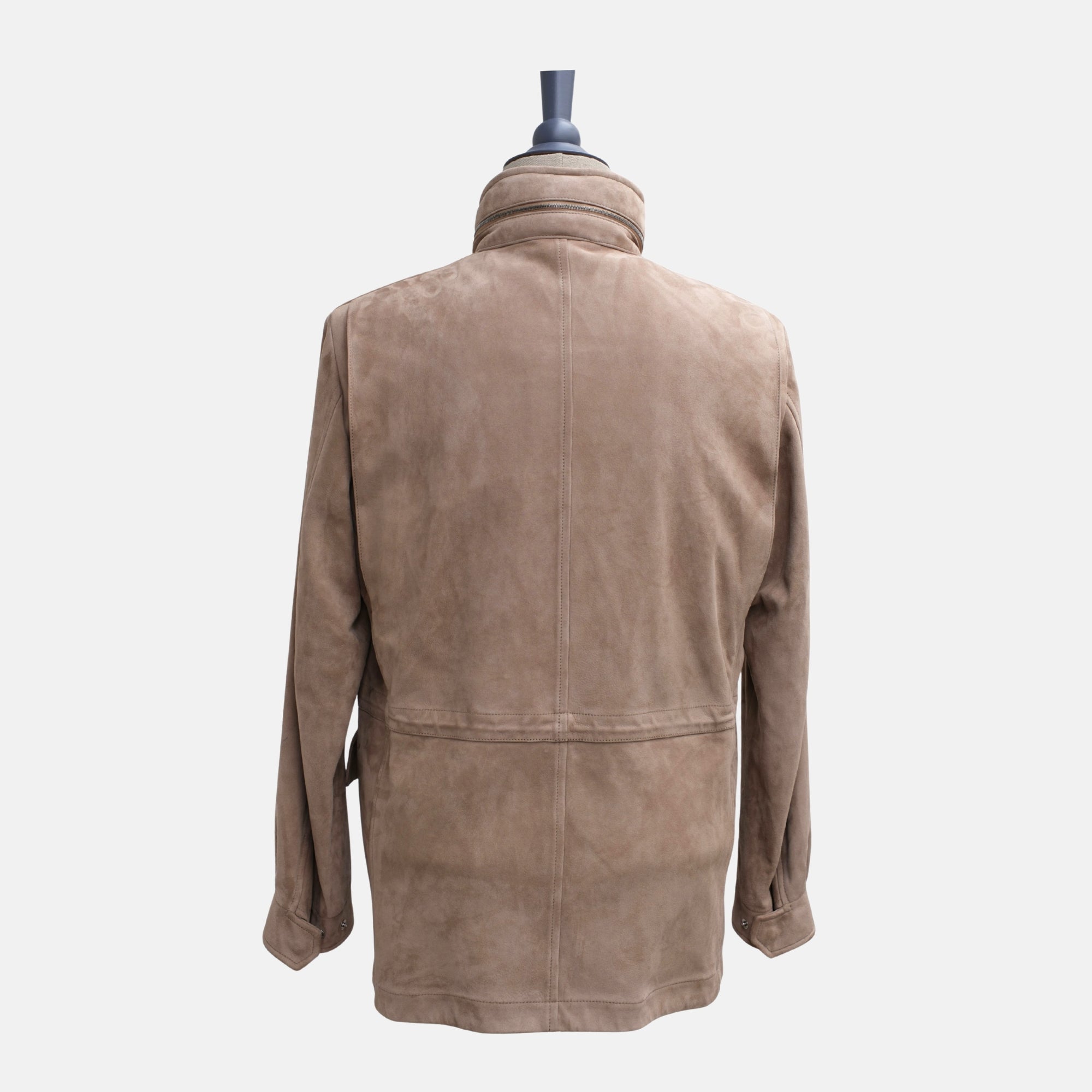 Taupe Jacket made of Suede (EU 48)