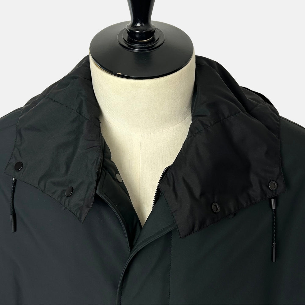 Black Raincoat made of Poyester (EU 54)