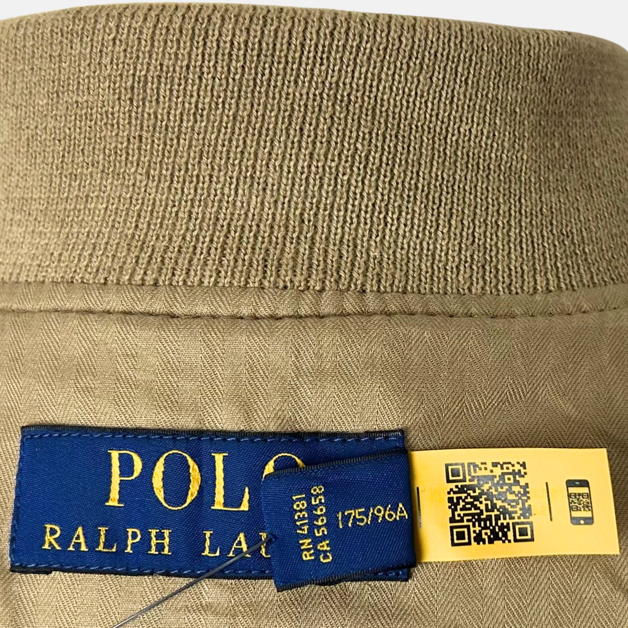 Khaki Bomber Jacket made of Suede (XXL)