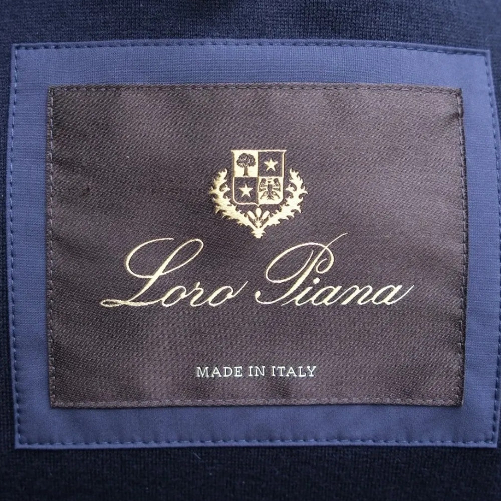 Navy Blue Cashmere Lined "Traveller" Jacket