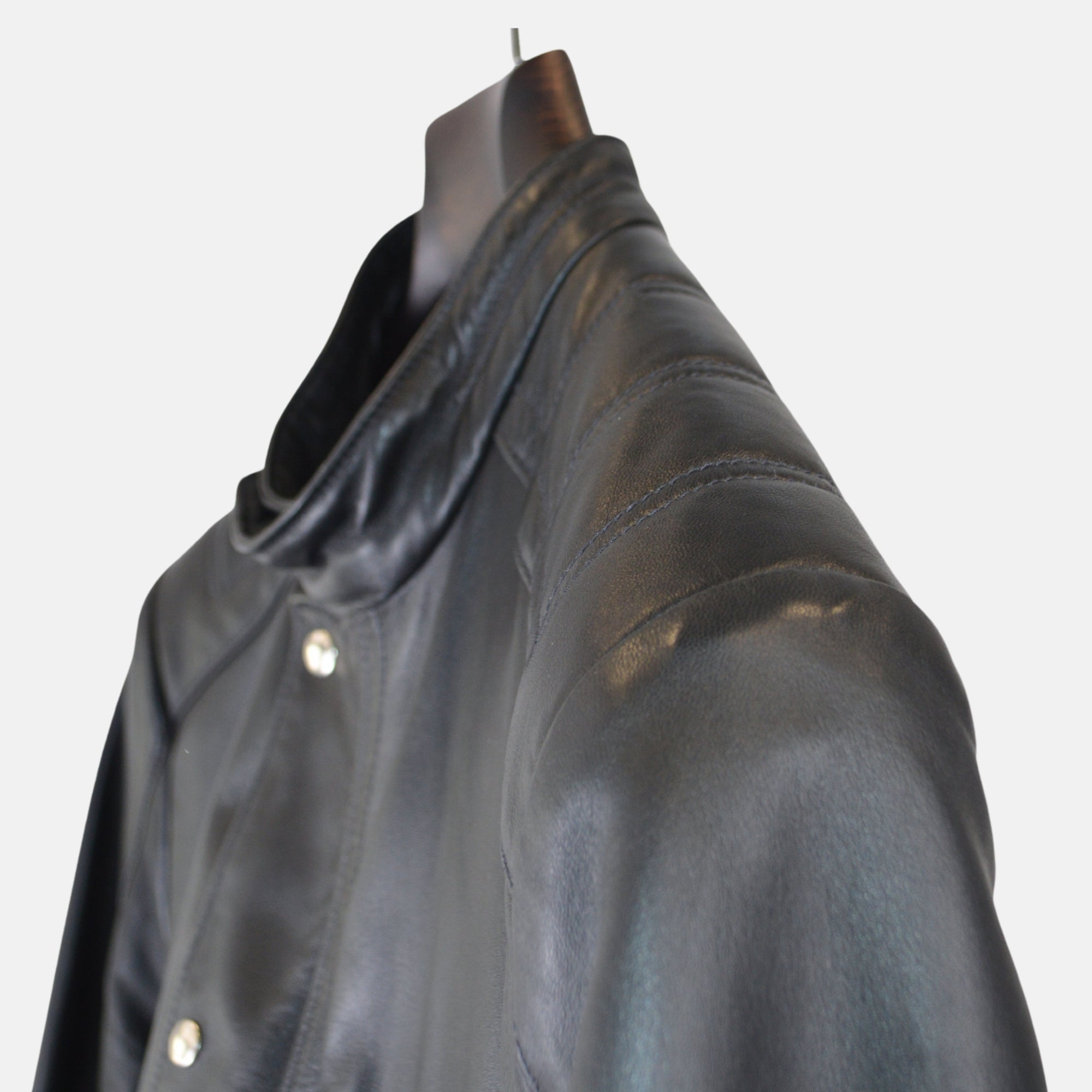 Black Jacket made of Leather (S)