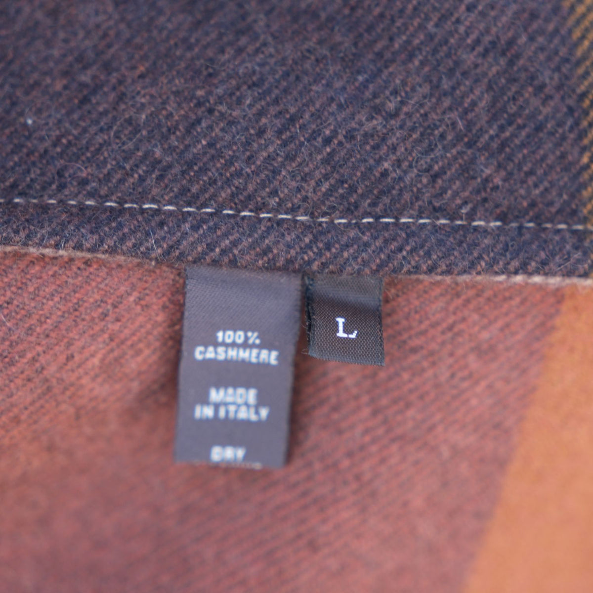 Loro Piana Multicoloured Checkered Coat made of Cashmere (S/L) – pre-owned | Sanpetuna