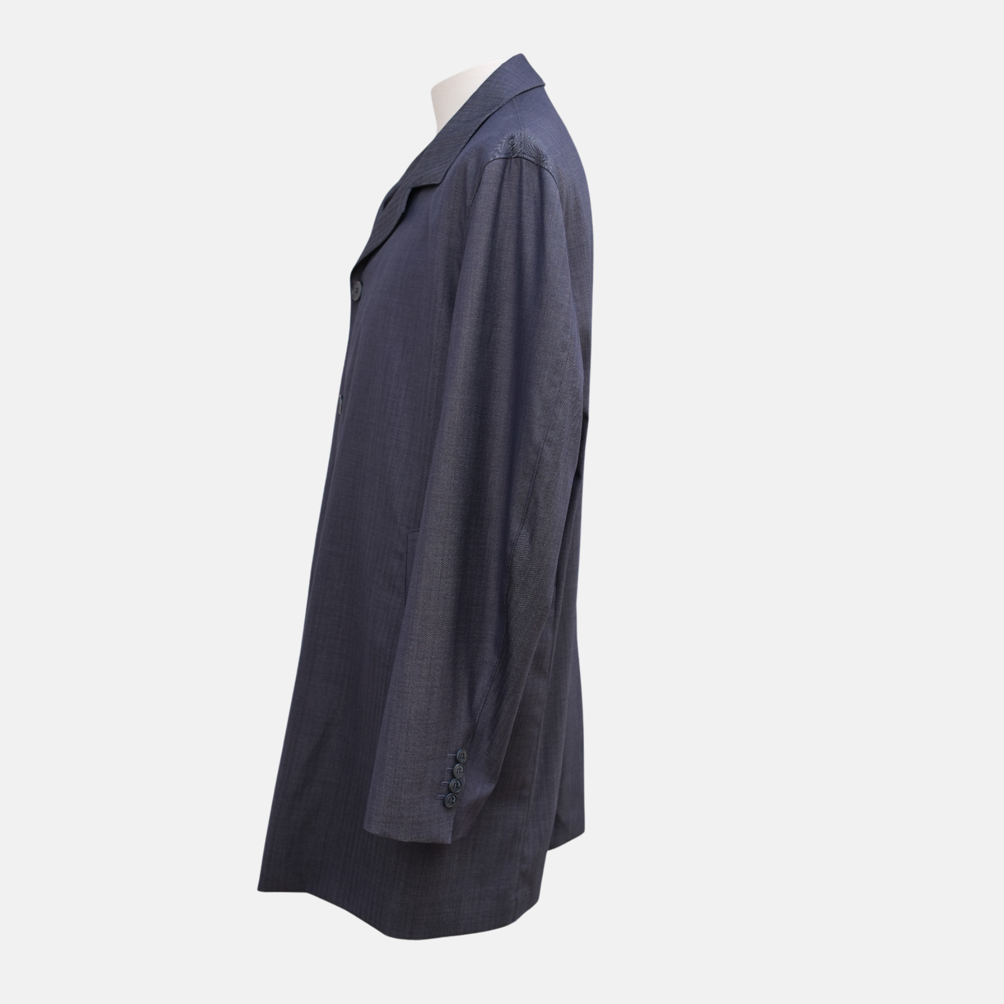 Blue Coat made of Virgin Wool (Gift of Kings) (XXL)