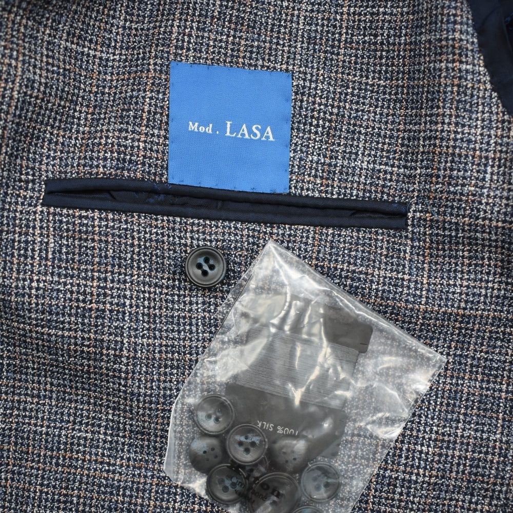Multicolored Blazer made of Cashmere/Wool/Silk/Linen (EU 50)