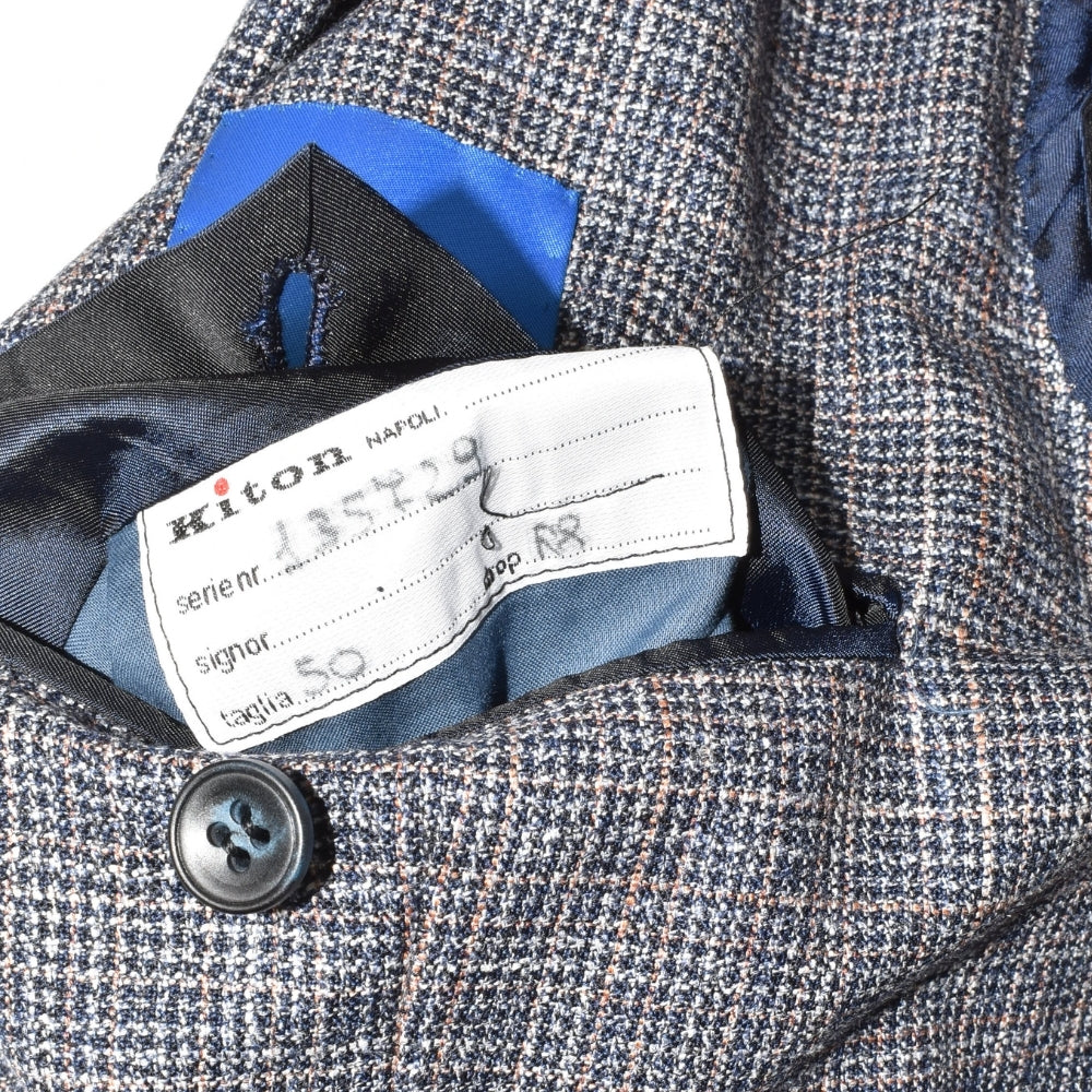 Multicolored Blazer made of Cashmere/Wool/Silk/Linen (EU 50)