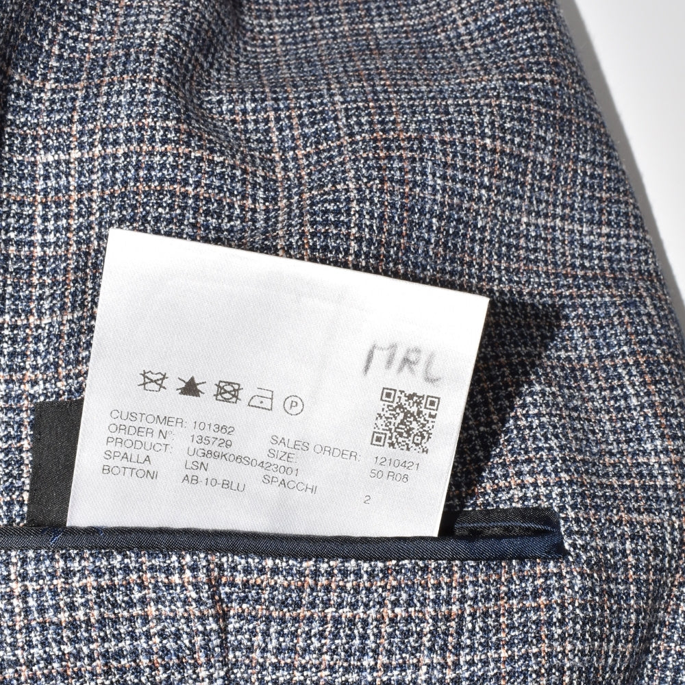 Multicolored Blazer made of Cashmere/Wool/Silk/Linen (EU 50)