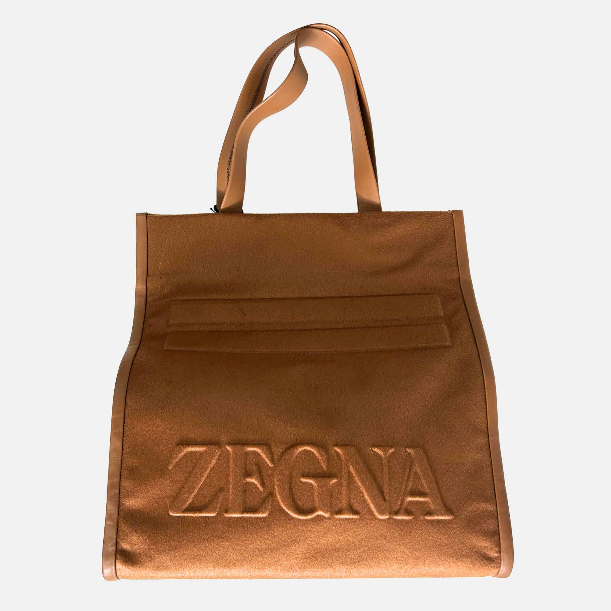 Dark Foliage Bag made of Cashmere (OS)