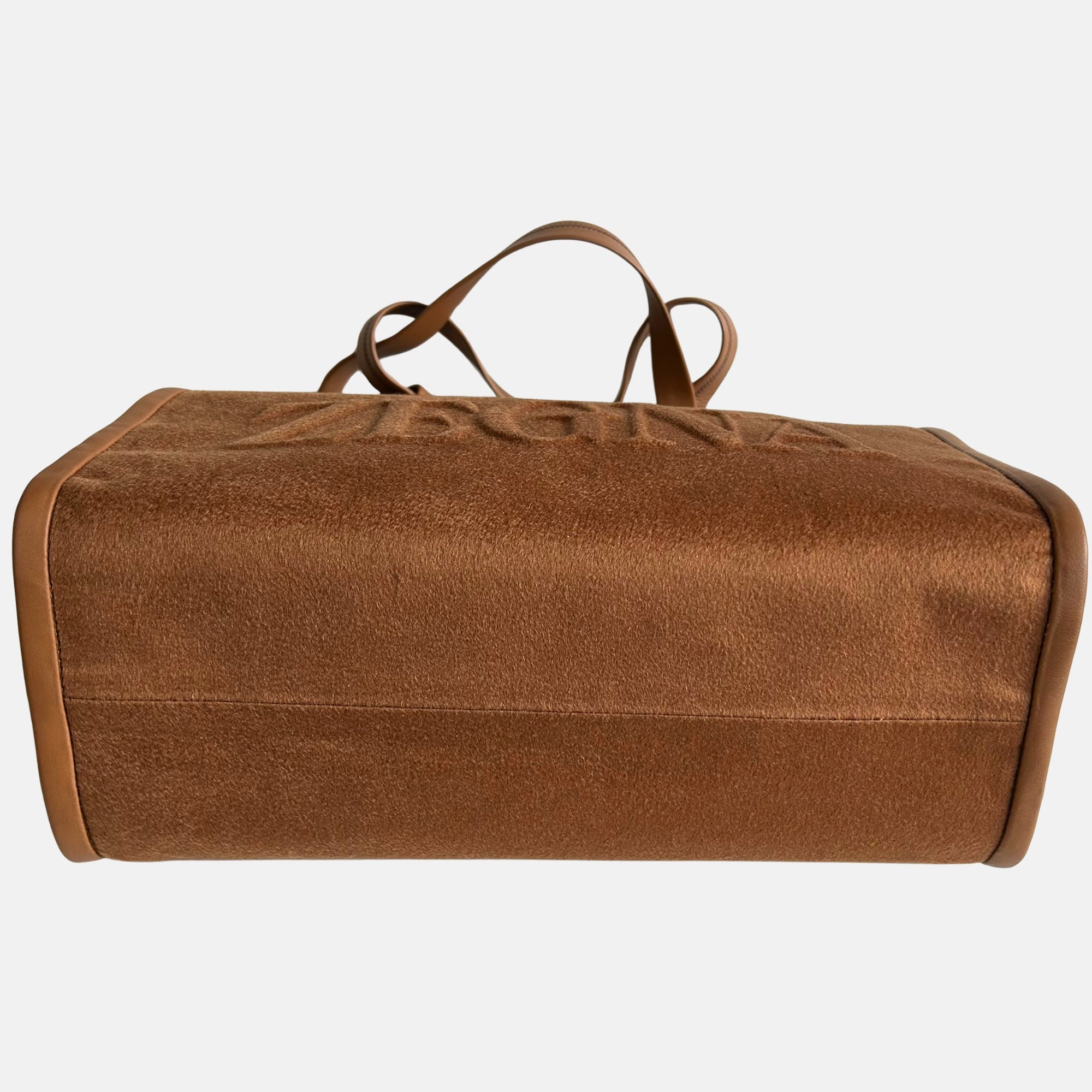 Dark Foliage Bag made of Cashmere (OS)