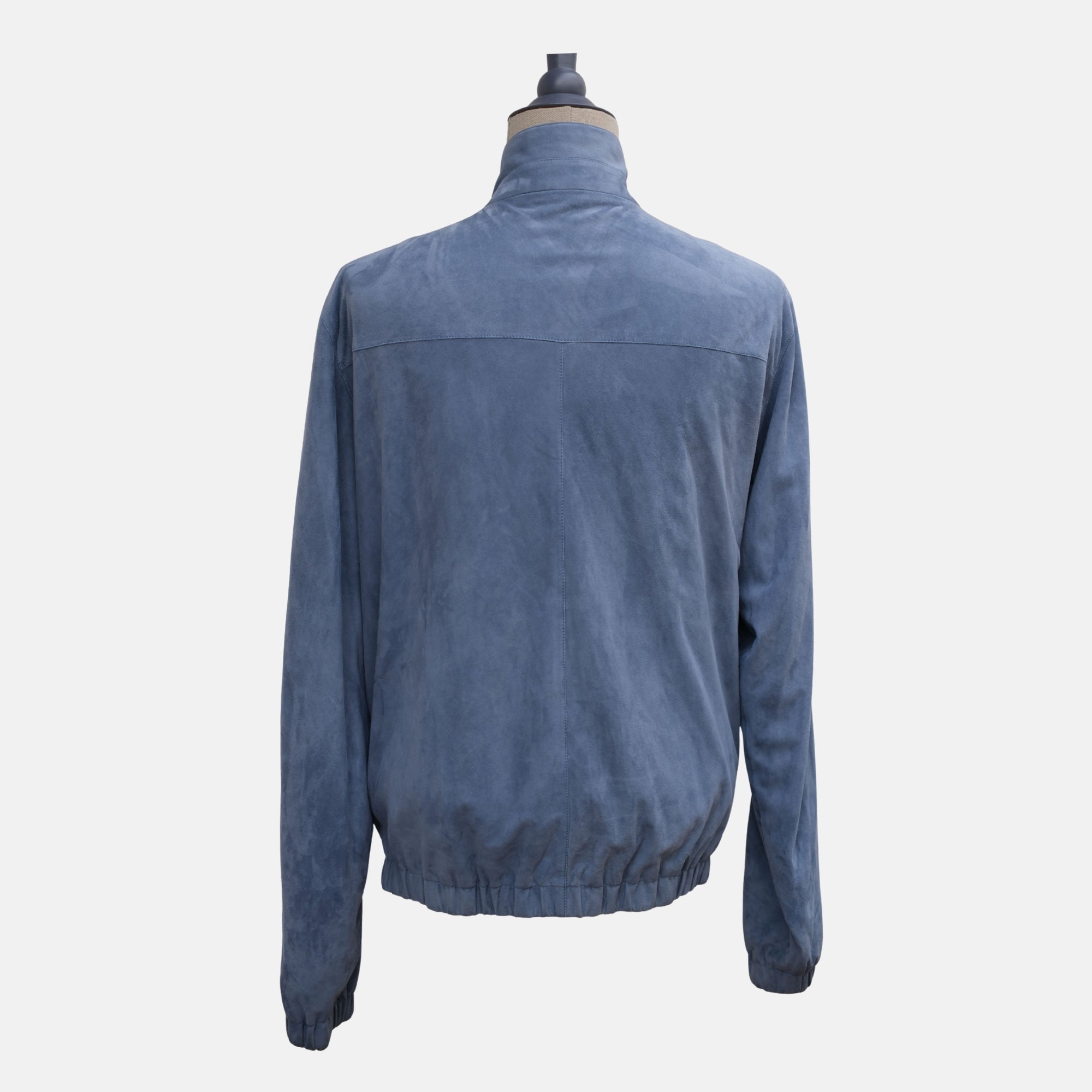 Blue Jacket made of Suede (3XL)