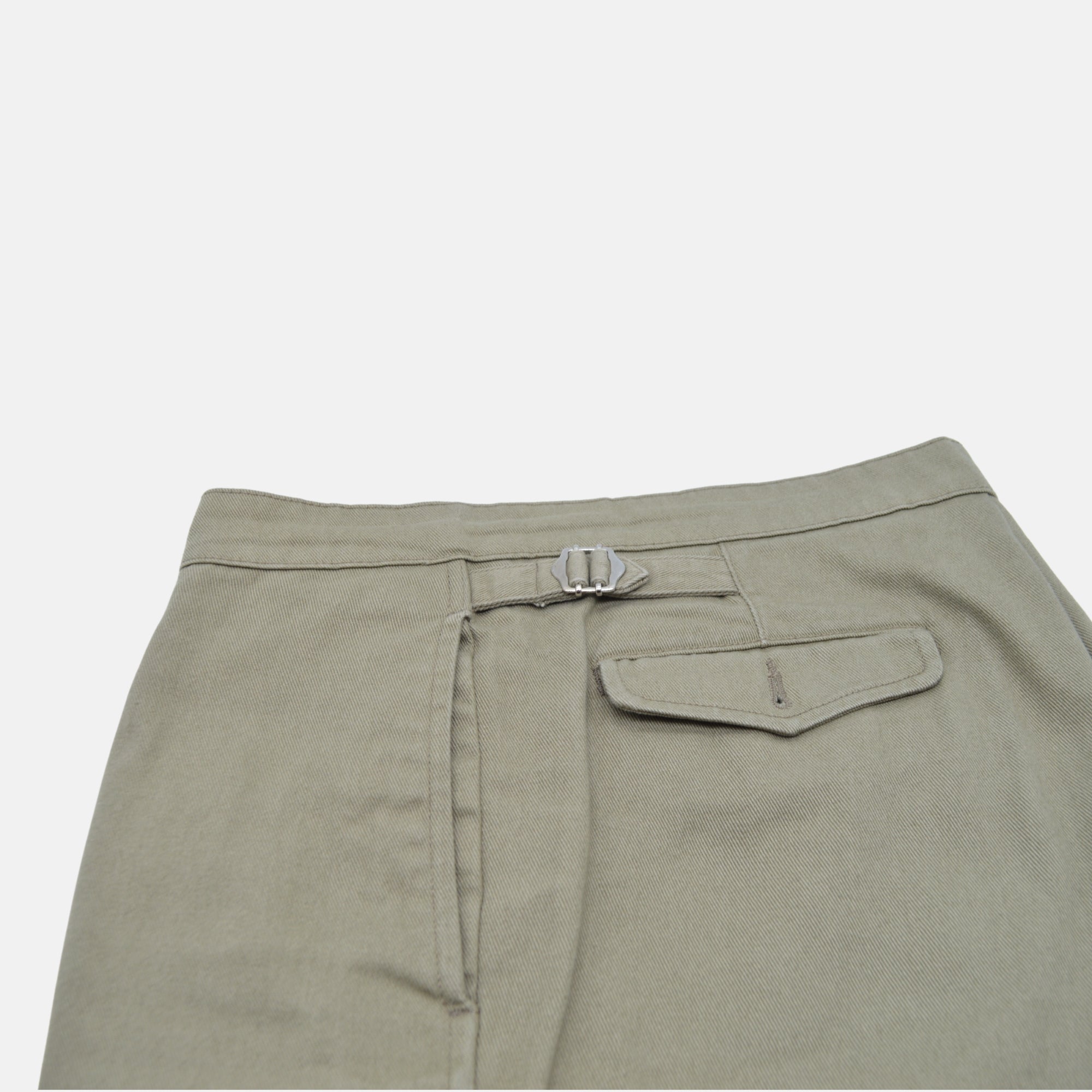 Khaki Cotton Chino Pants (W38)