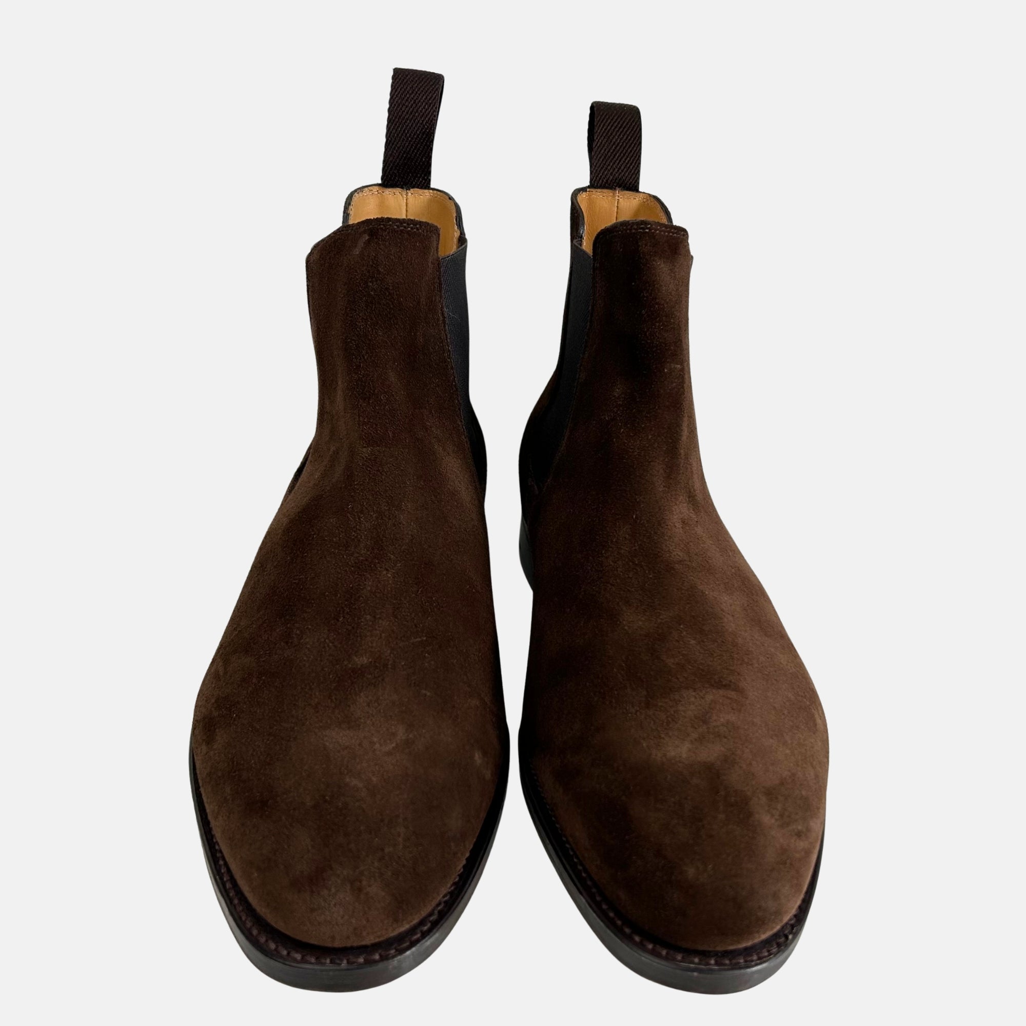 Brown Chelsea Boots made of Suede (EU 43)