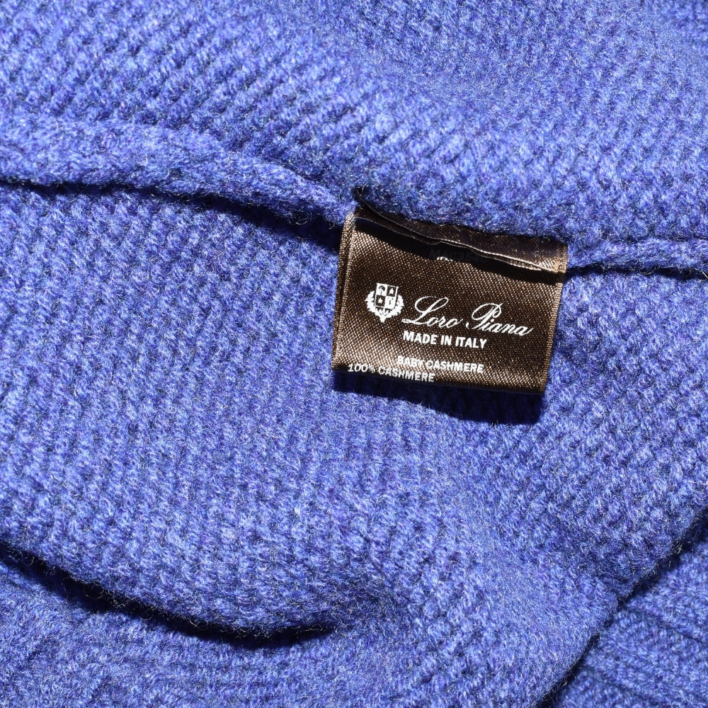 Blue Sweater made of Baby Cashmere (EU 50)