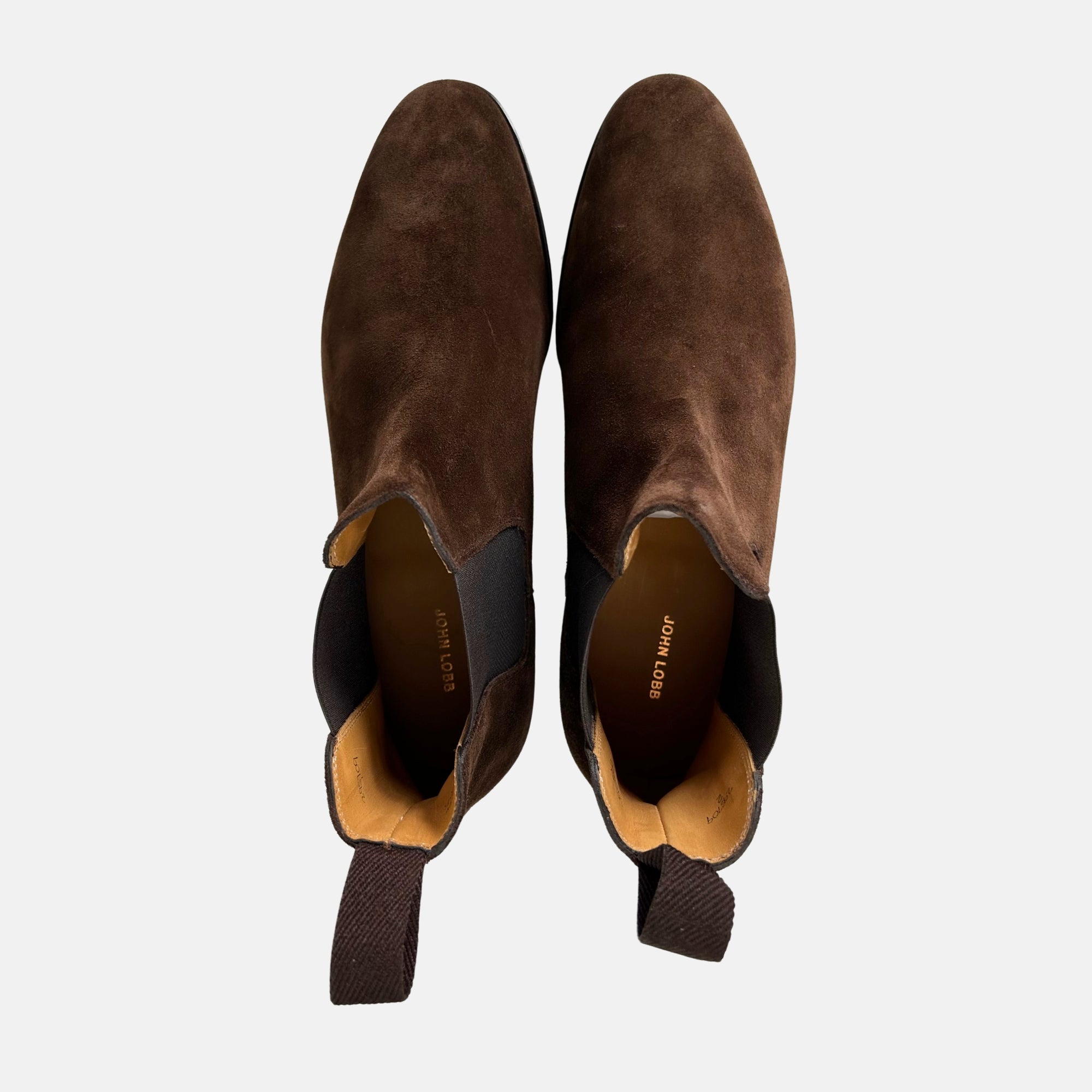 Brown Chelsea Boots made of Suede (EU 43)
