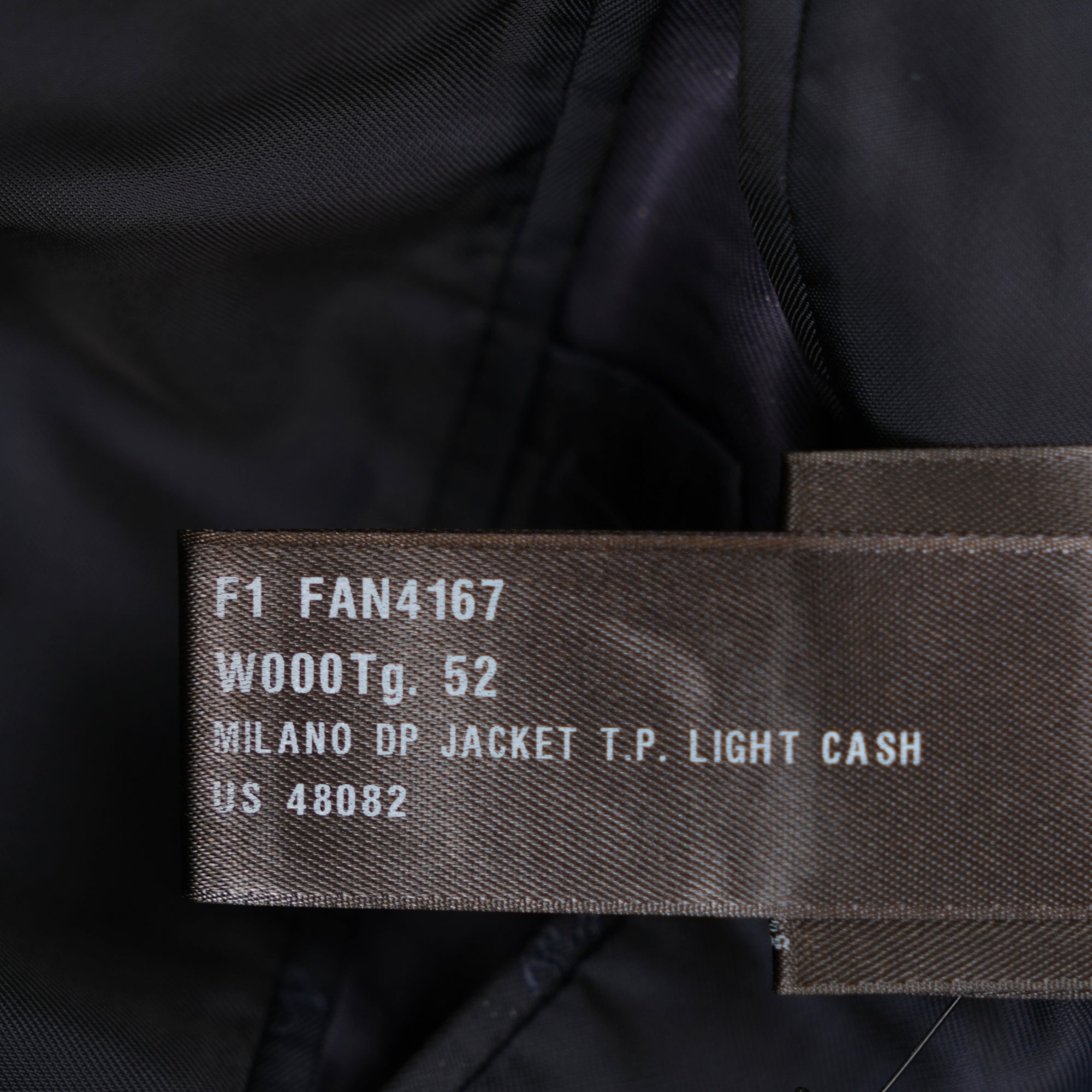 Navy Double Breasted Blazer made of Cashmere (EU 52)