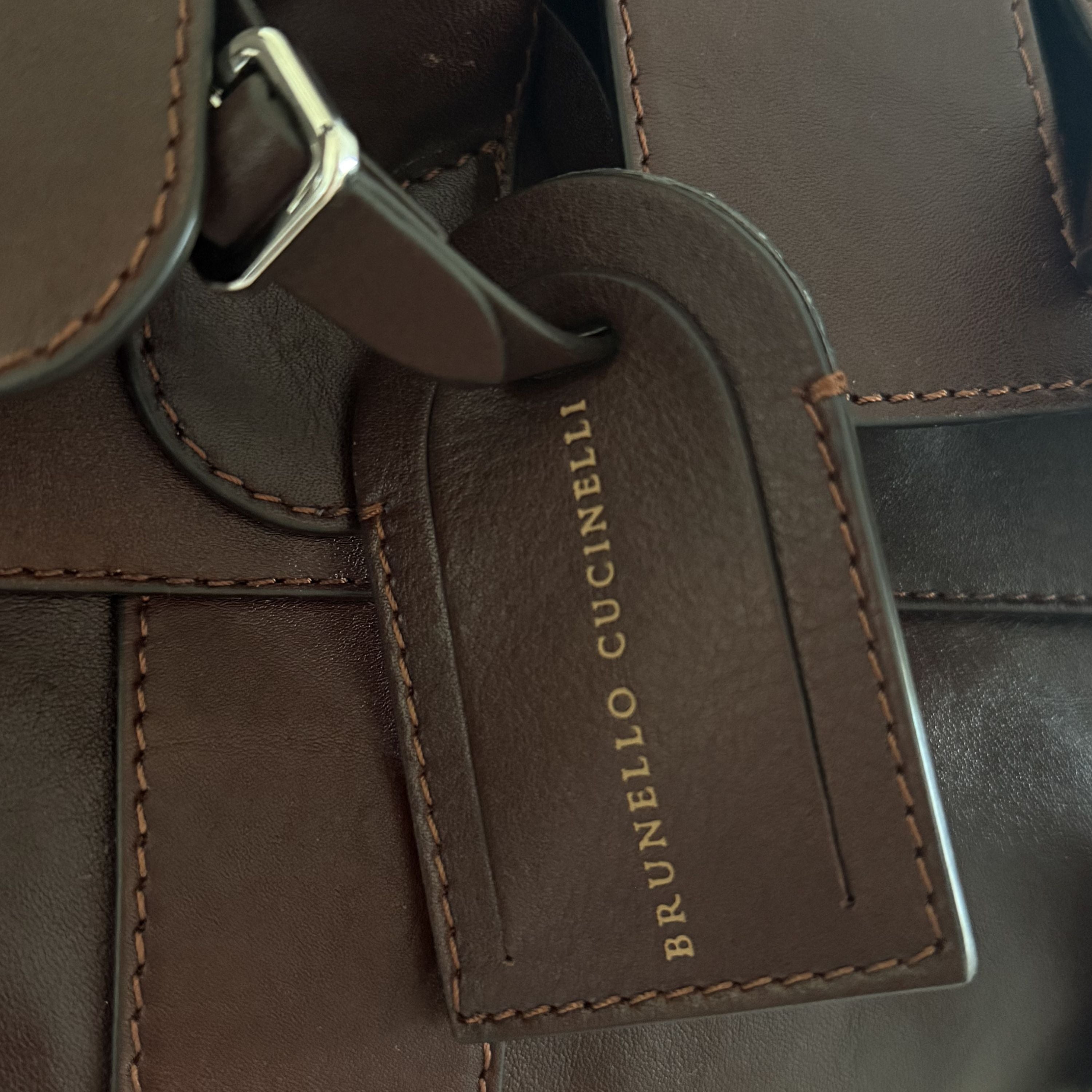 Brown Traveller Leather Bag