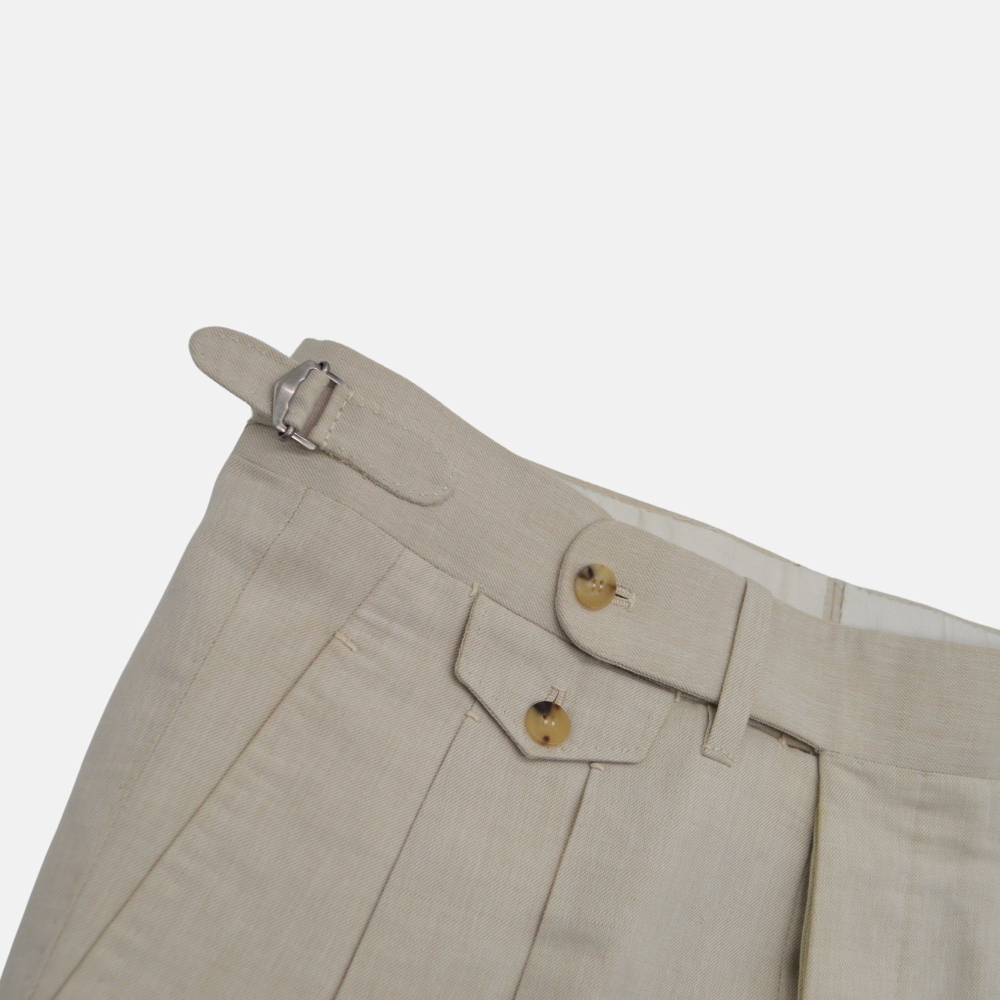 Offwhite Suit made of Linen/Cotton (EU 46)