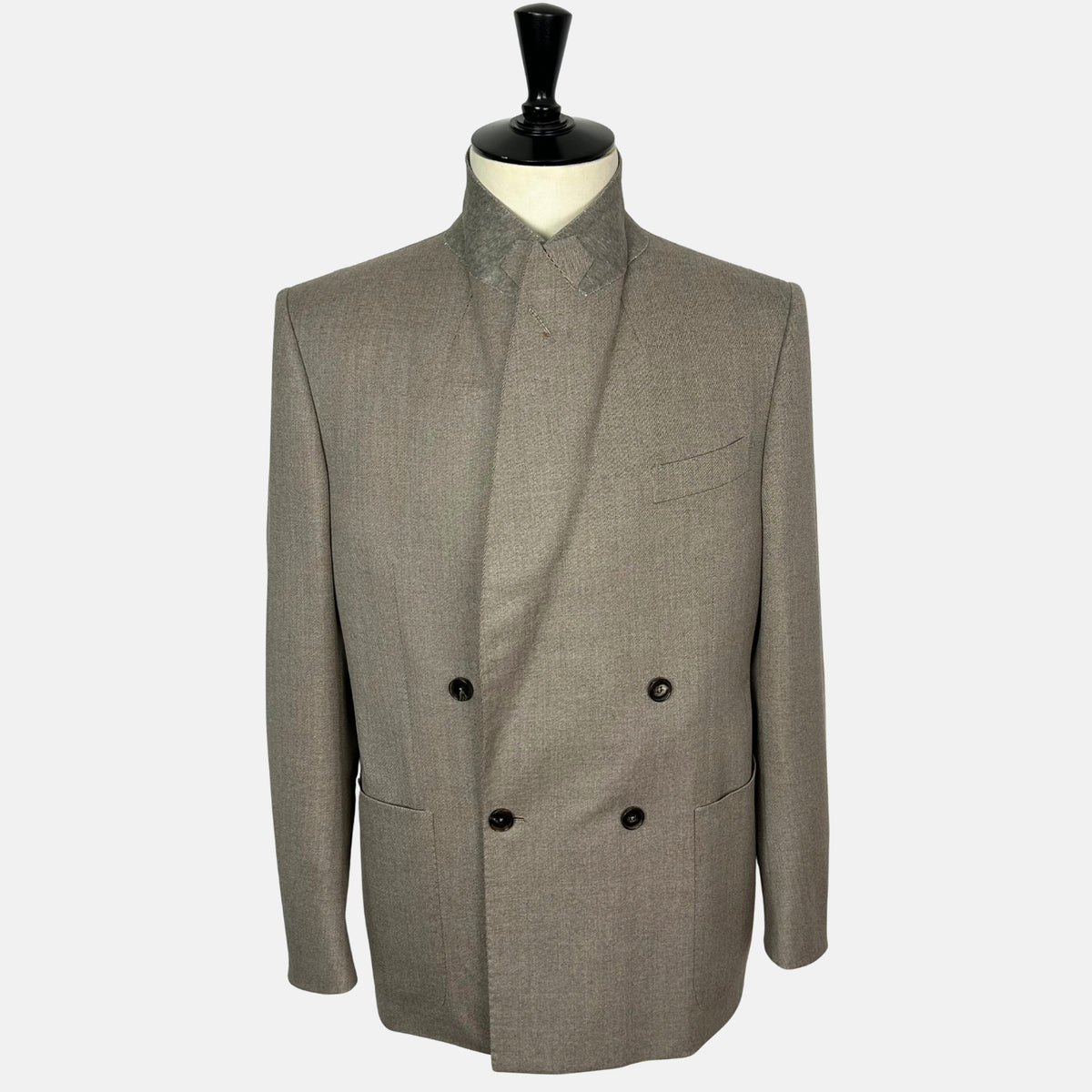 Zegna XXX Suit 15MilMil15 Greige Melange (EU 52)