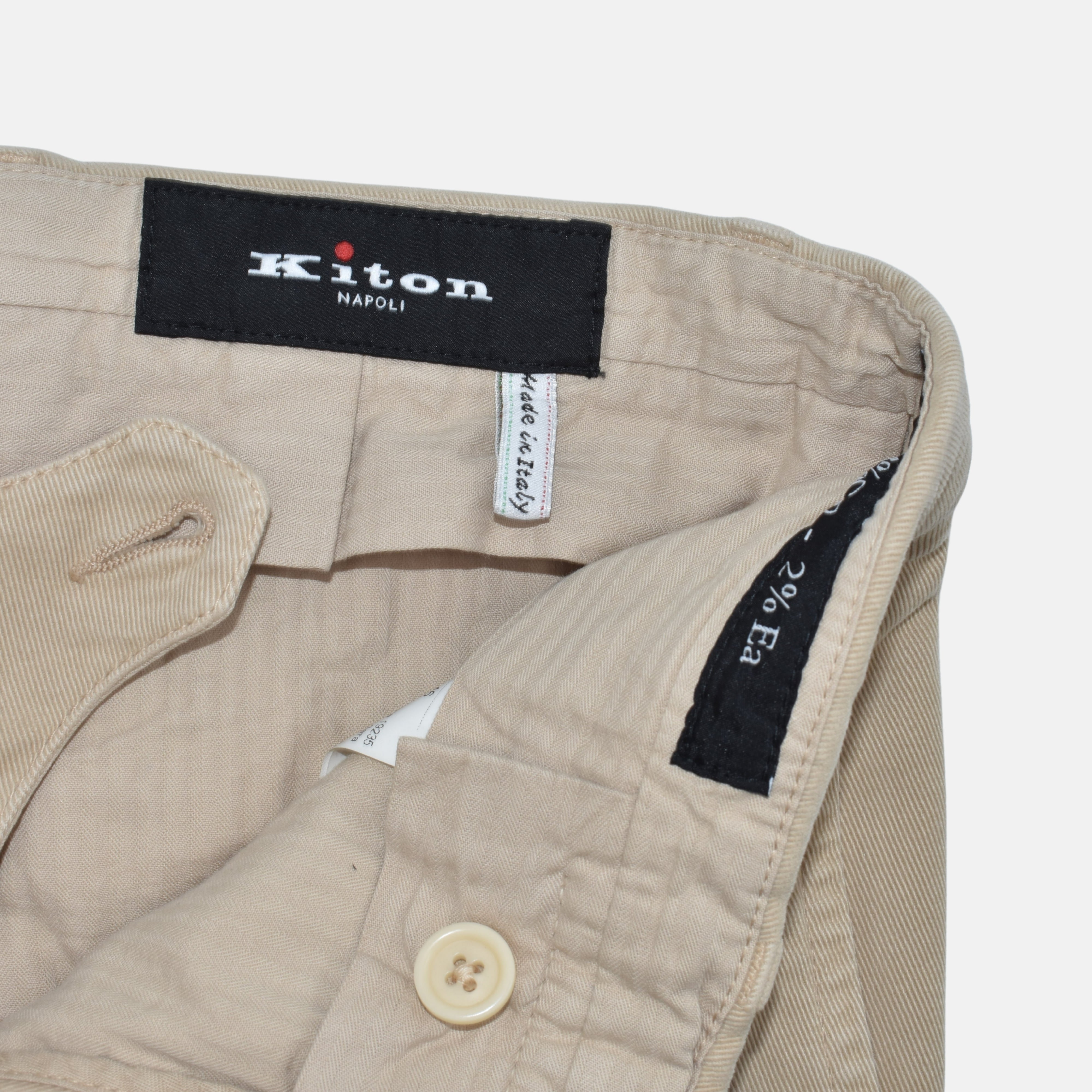 Beige Chino Pants made of Cotton (EU 46, EU 48)
