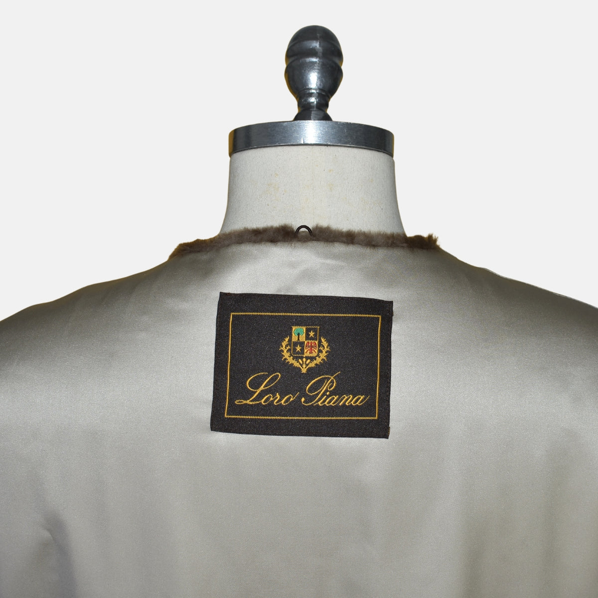 Black Beaver Lined "Storm System" Parka made of Cashmere (L)