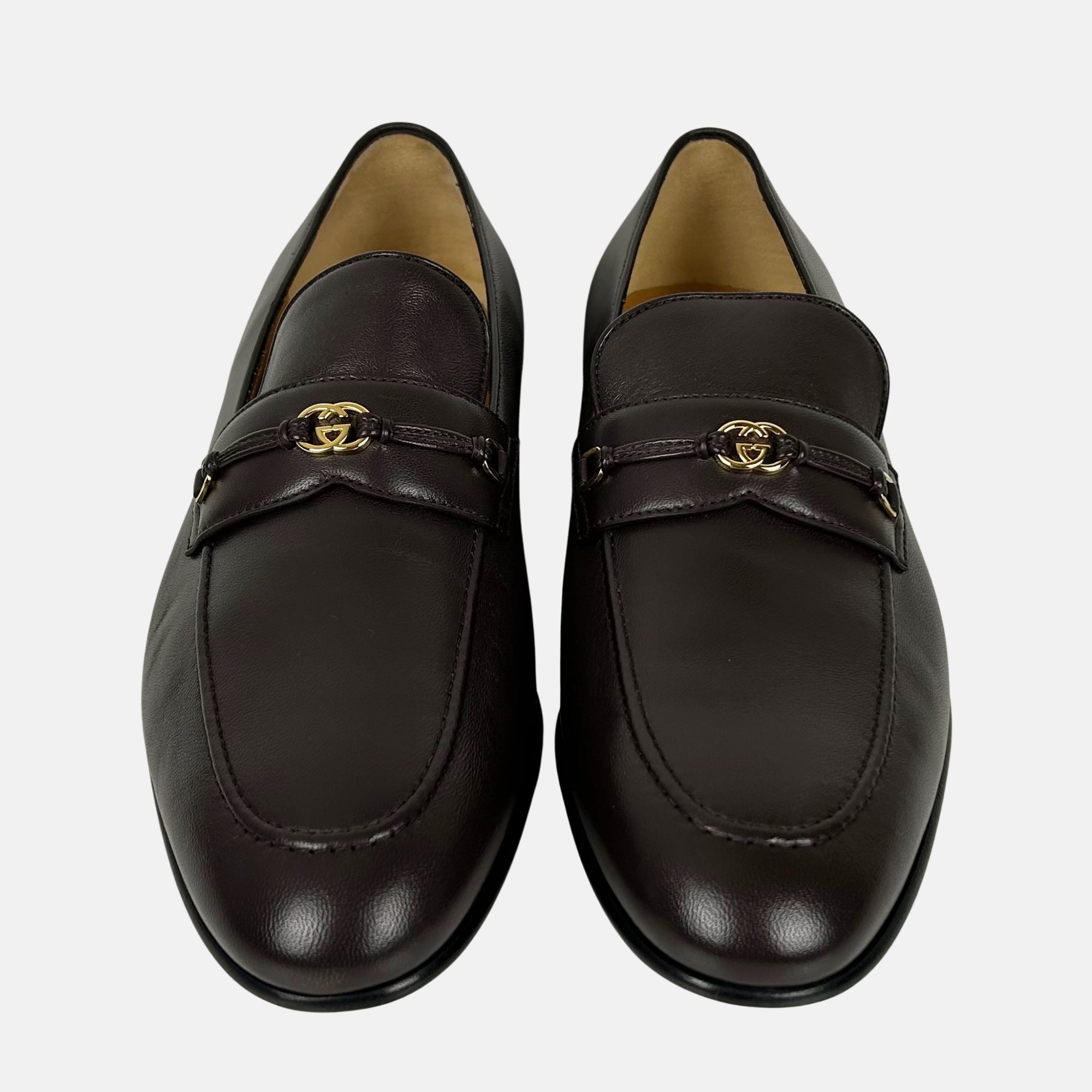 Dark Brown Loafer made of Leather (EU 44), (EU 45)