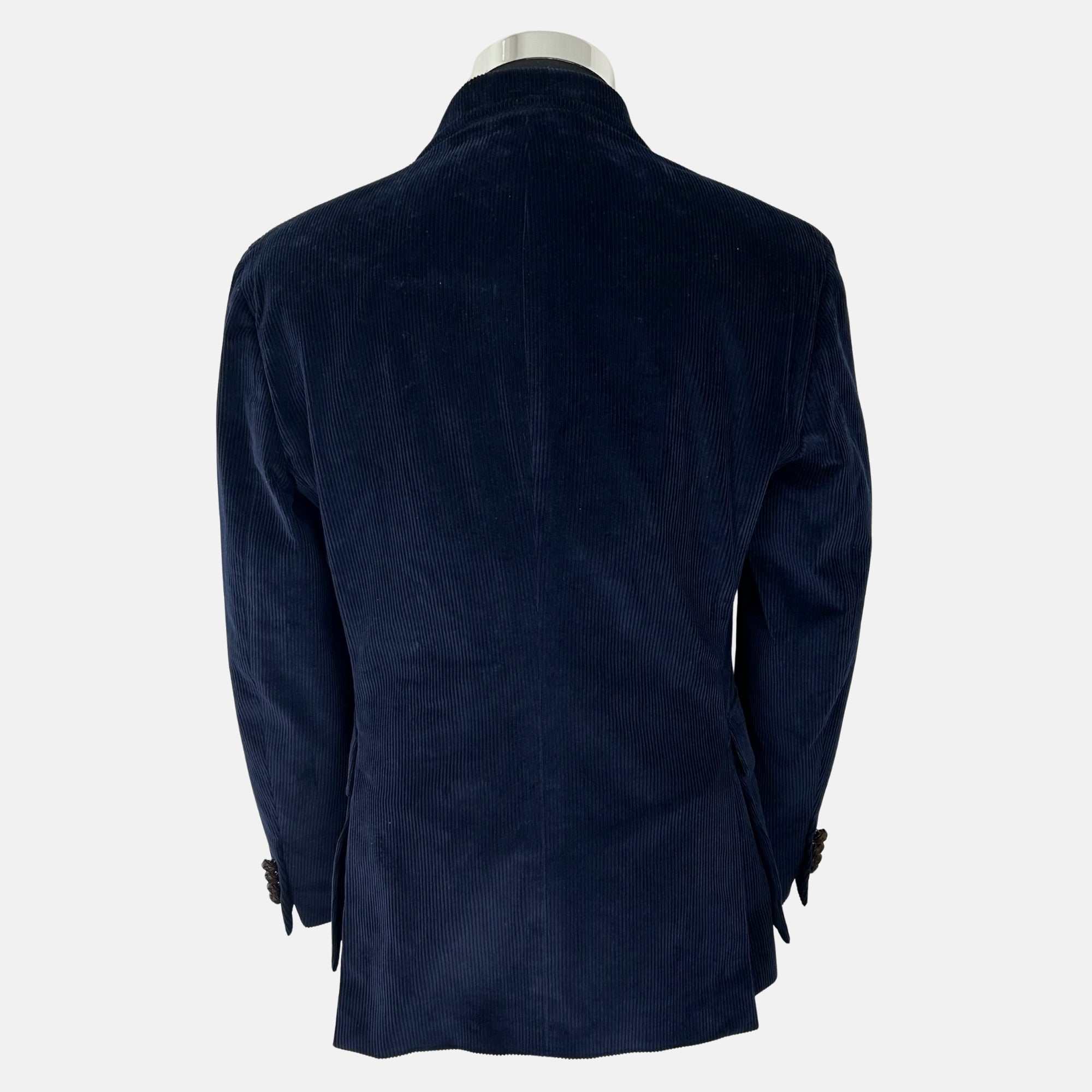 Navy Corduroy Blazer made of Cotton (EU 50)