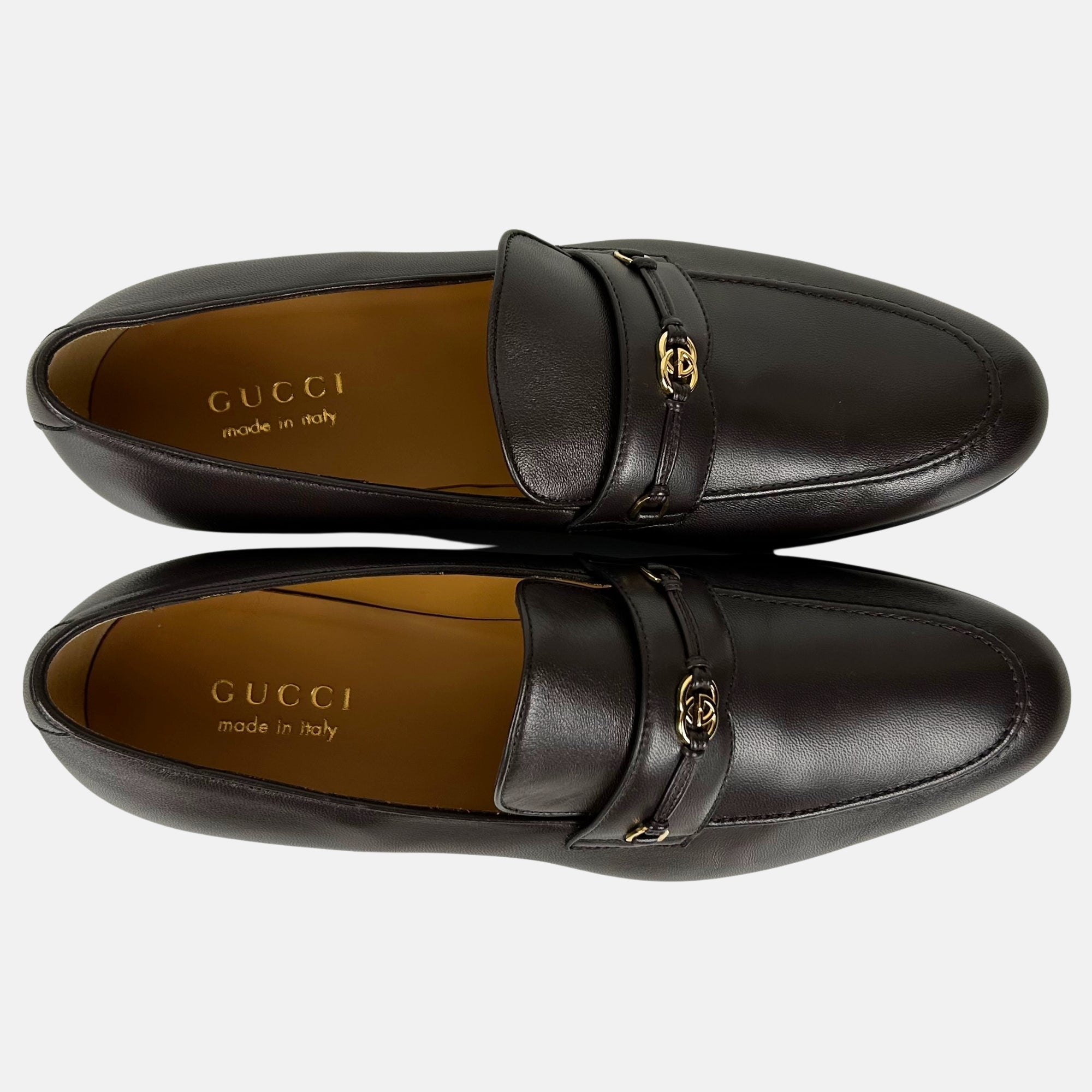 Dark Brown Loafer made of Leather (EU 44), (EU 45)