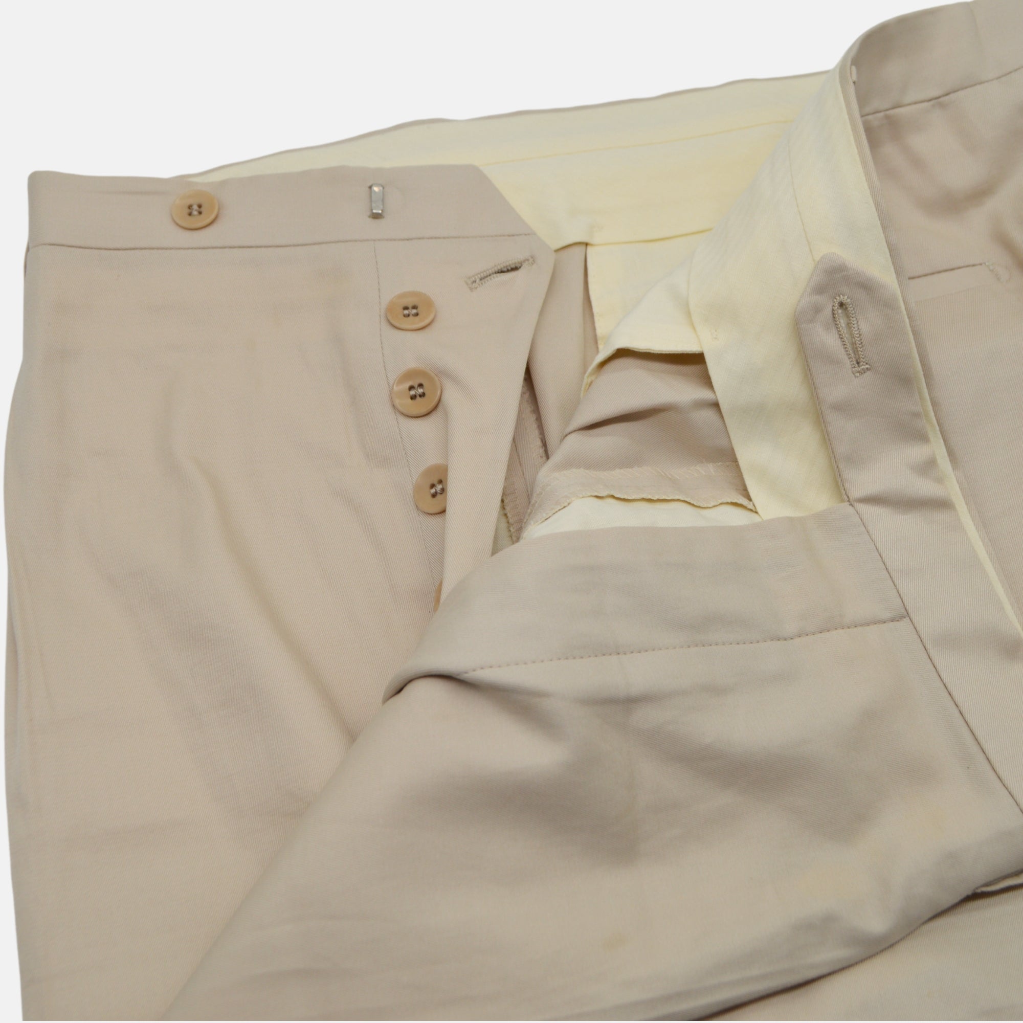 Beige Pants made of Cotton (EU 56)