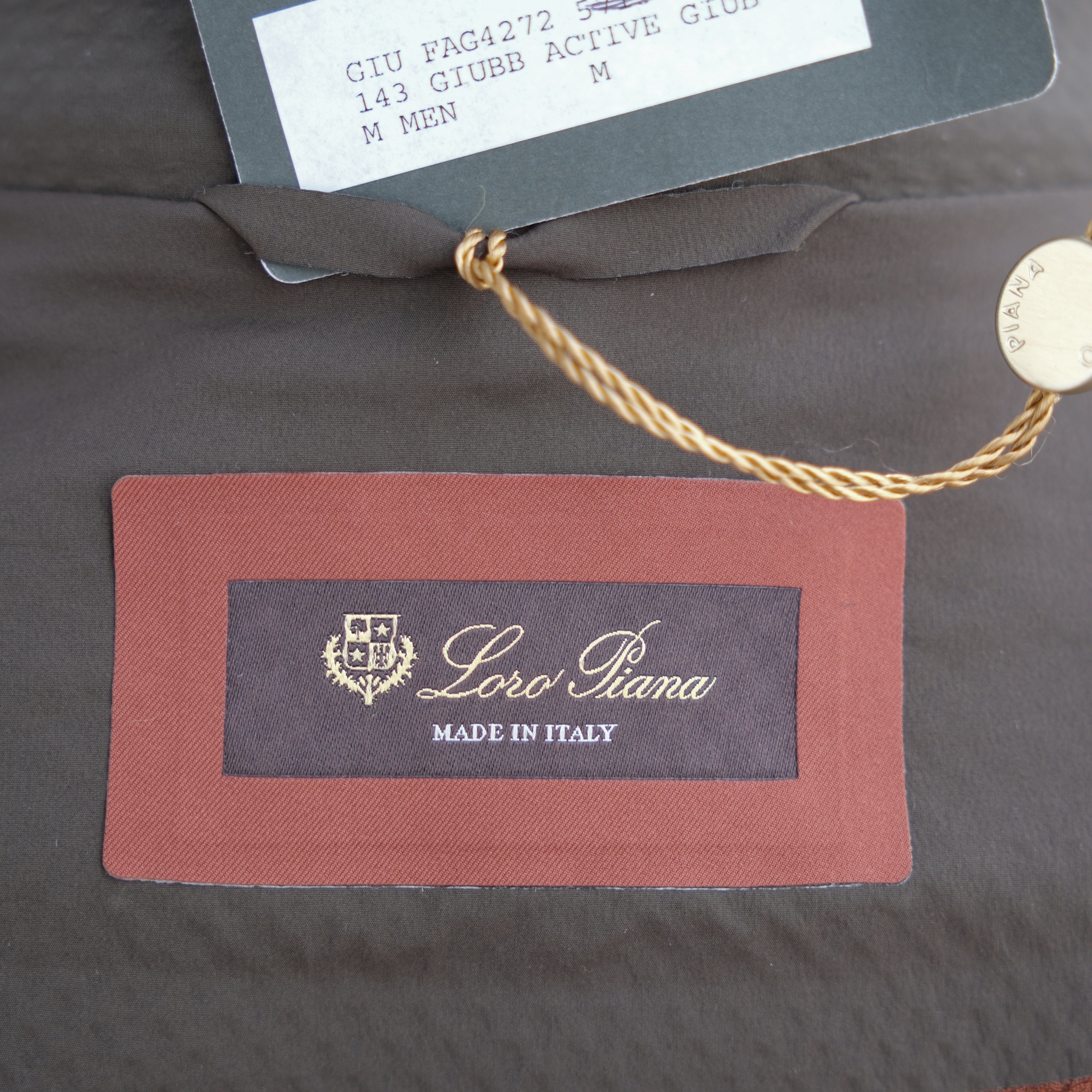 Brown Rain Jacket "LP175" (M)