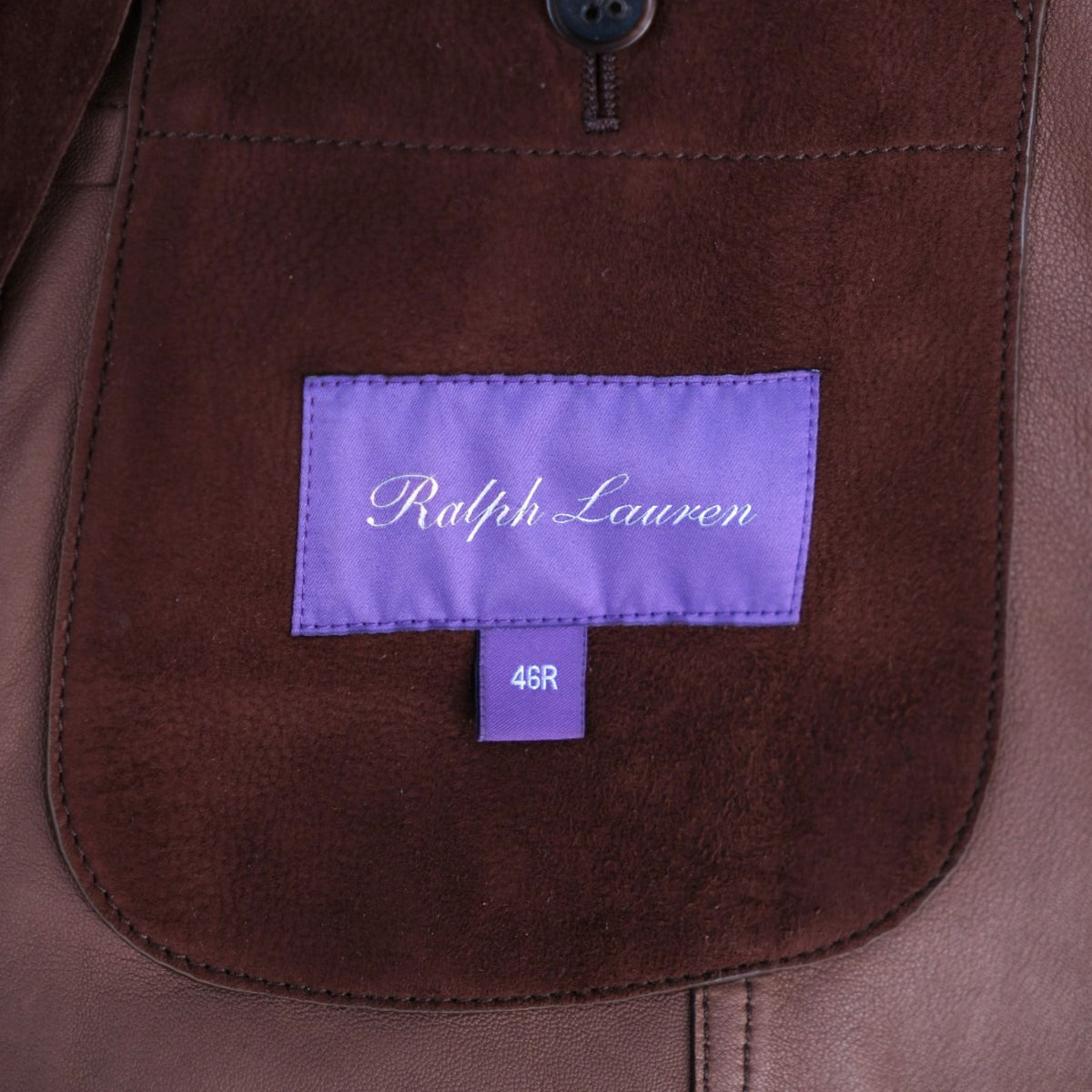 Brown Jacket made of Suede (EU 48)