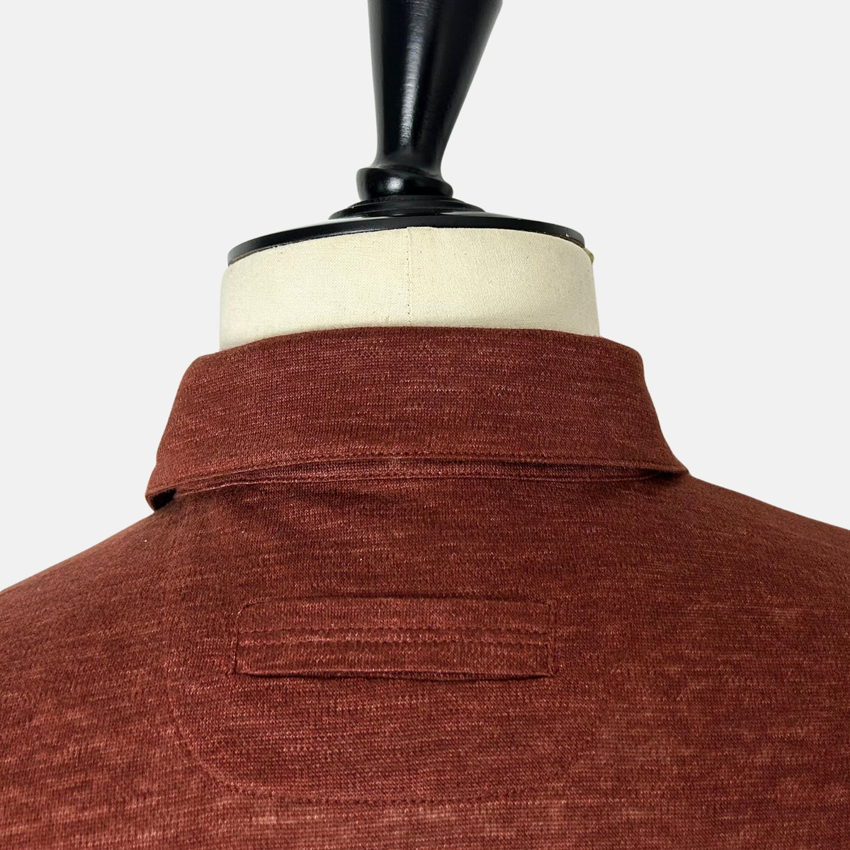Brown Polo Shirt made of Linen (EU 50)