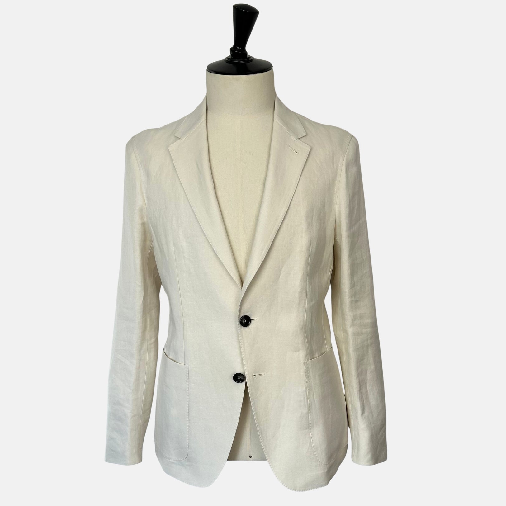 Ecru Blazer made of Linen/Ramie (EU 54)
