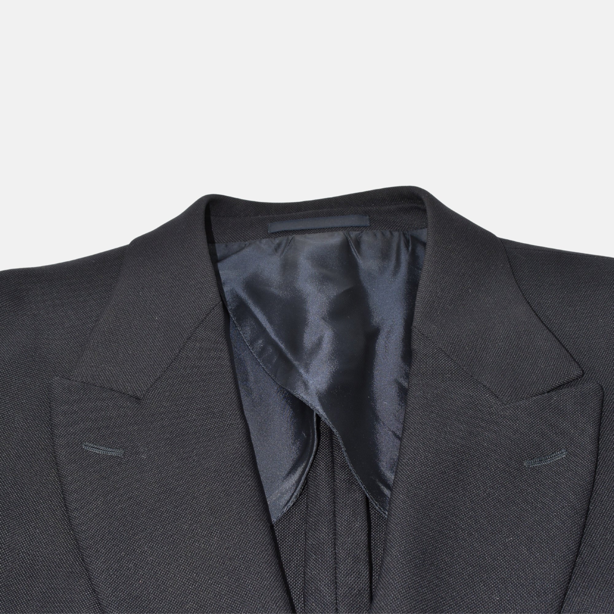 Midnight Blue Double Breasted Blazer made of Wool (EU 50)