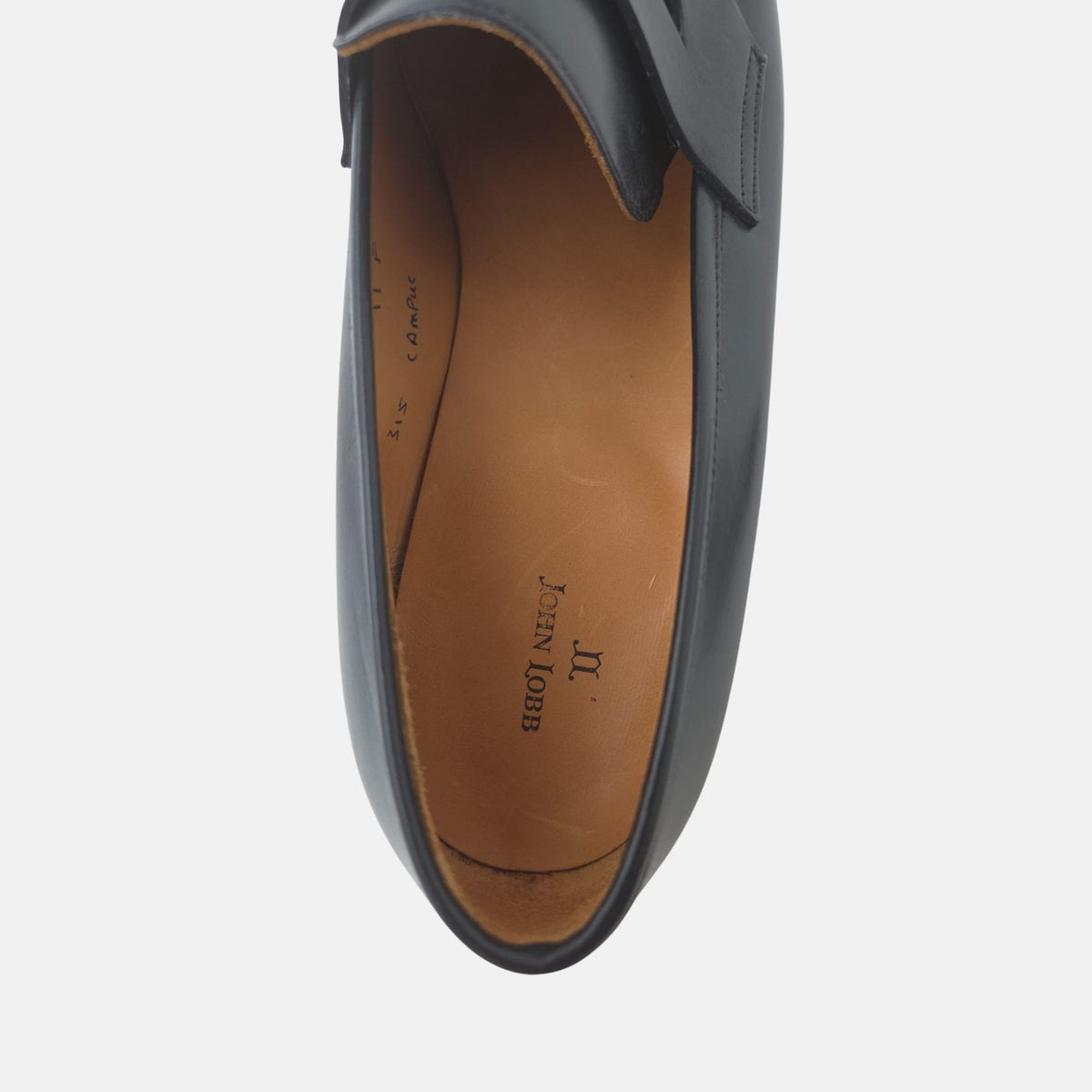 Black Leather Loafers (EU 46)