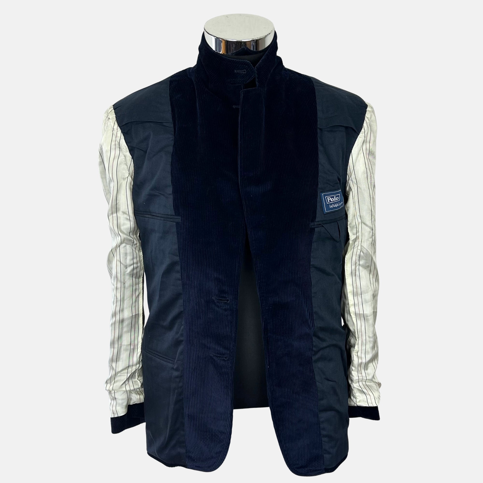 Navy Corduroy Blazer made of Cotton (EU 50)