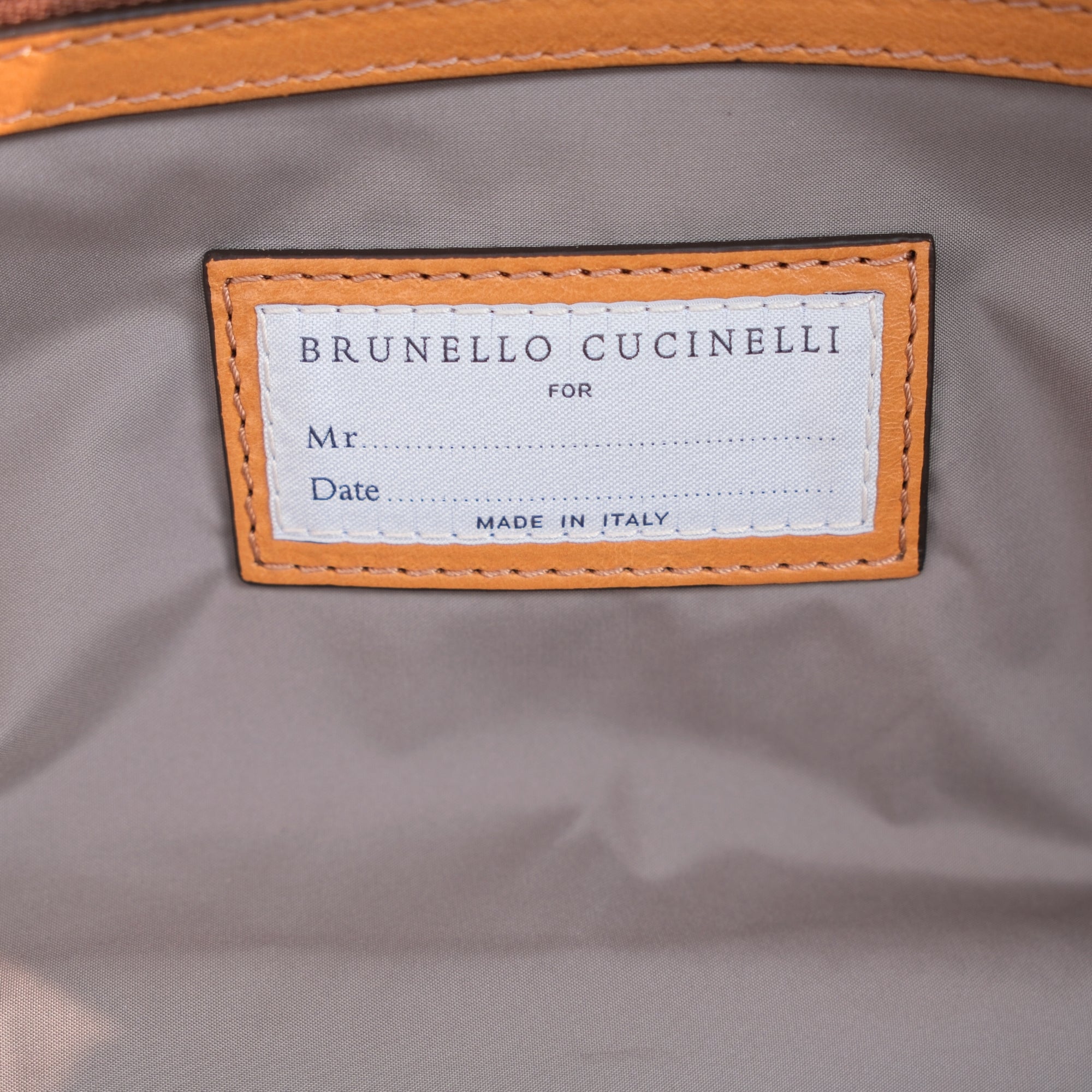 Brown Weekender made of Leather (OS)