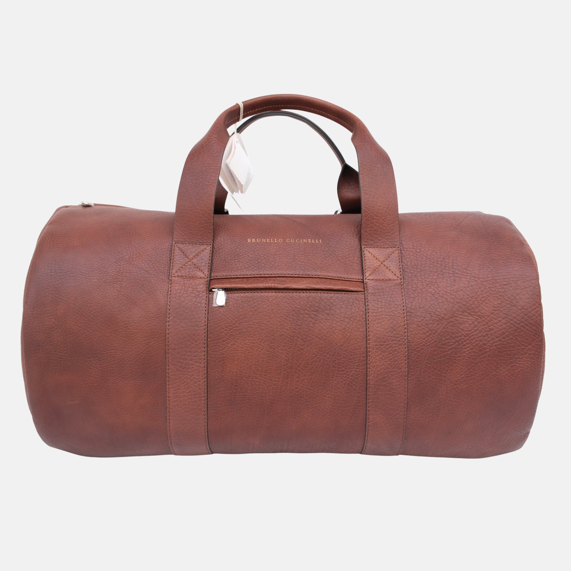 Brown Weekender made of Leather (OS)