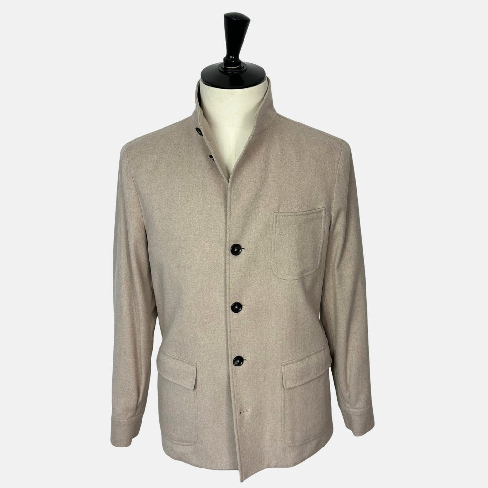 Beige Jacket made of Wool/Cashmere (EU 48)