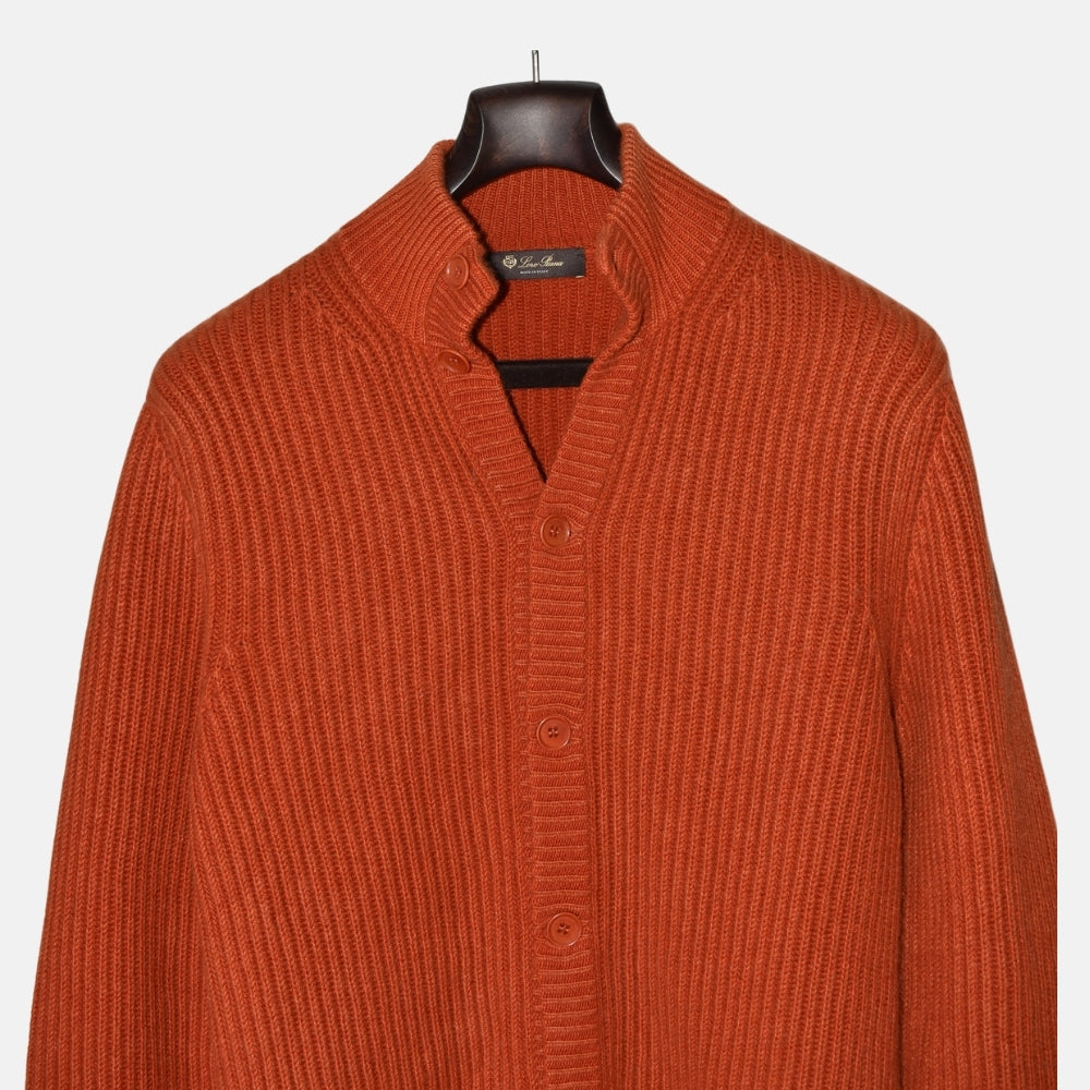 Orange Cashmere Cardigan (EU 52)