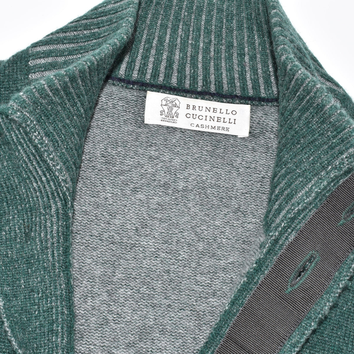 Green Cashmere Cardigan (EU 50)