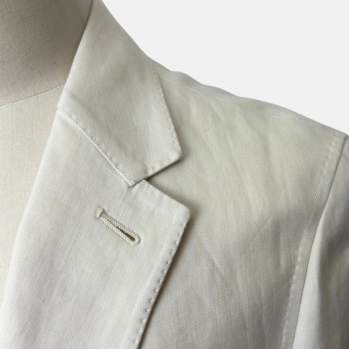 Ecru Blazer made of Linen/Ramie (EU 48)
