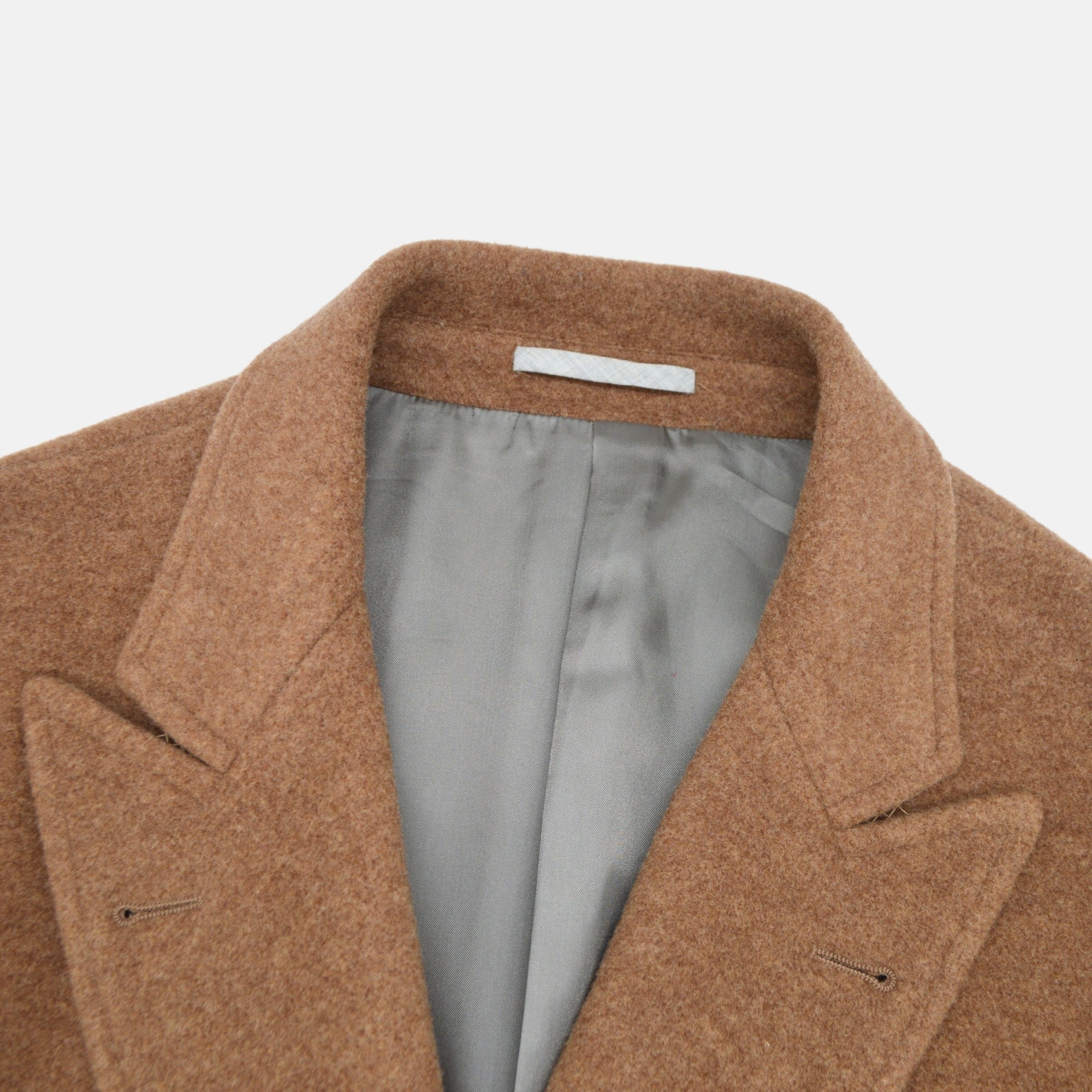 Brown Pea Coat made of Wool/Cashmere (50)