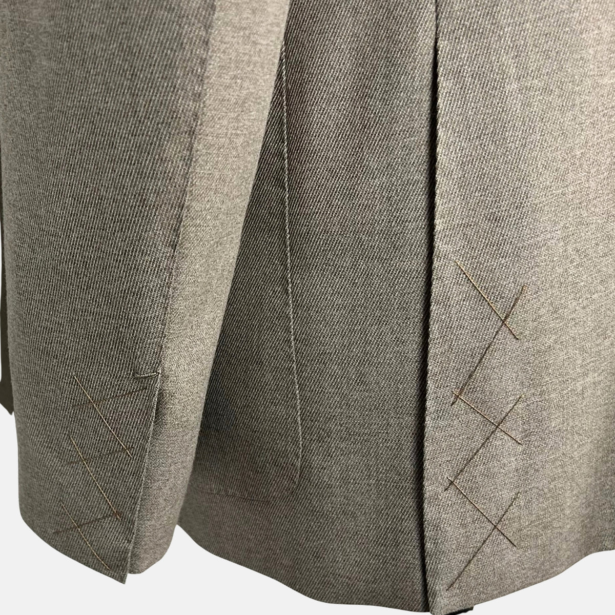 Zegna XXX Suit 15MilMil15 Greige Melange (EU 52)