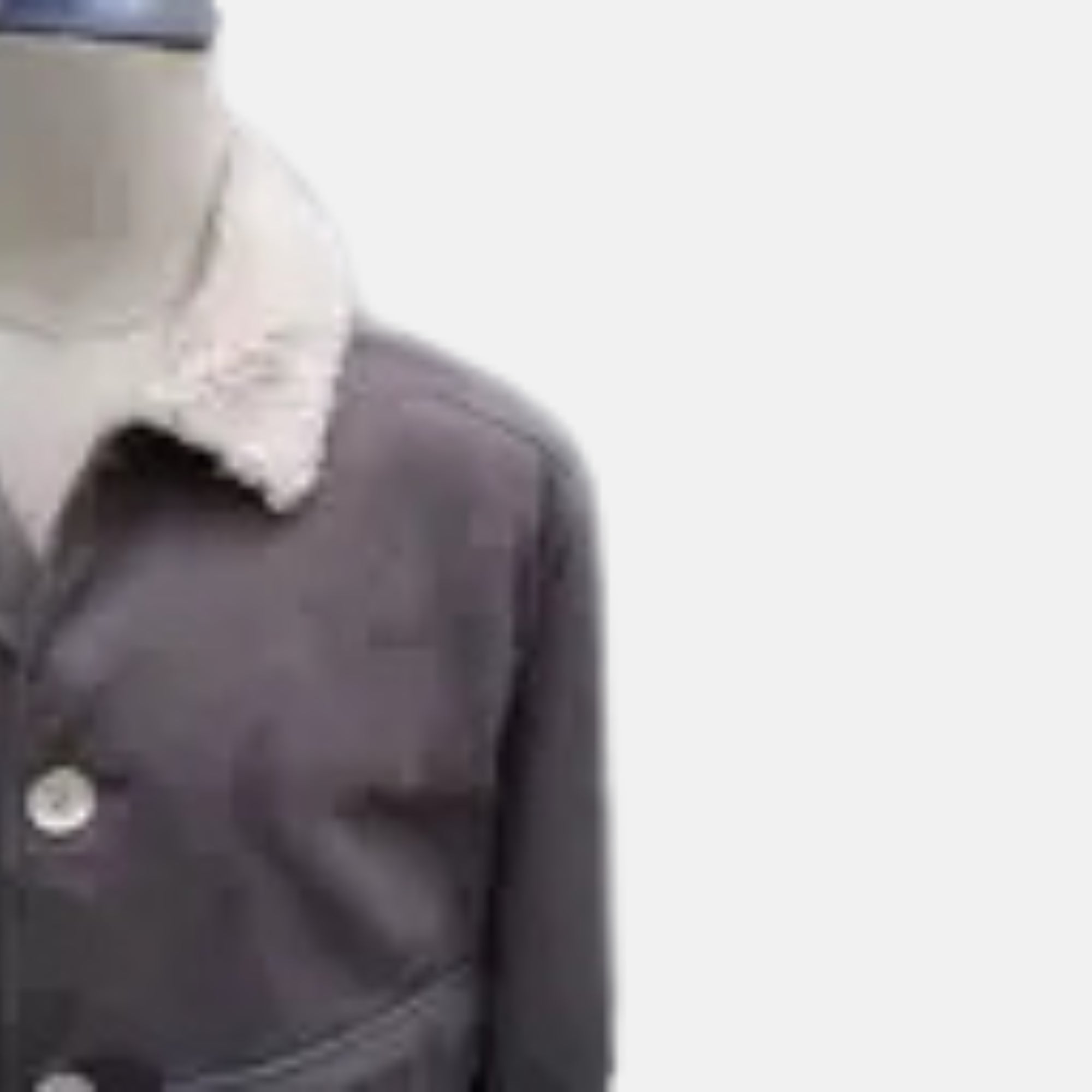 Anthracite Jacket made of Leather (M)