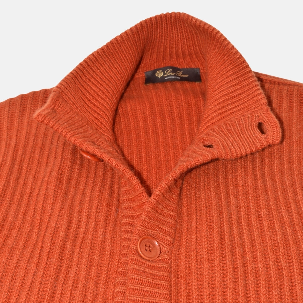 Orange Cashmere Cardigan (EU 52)