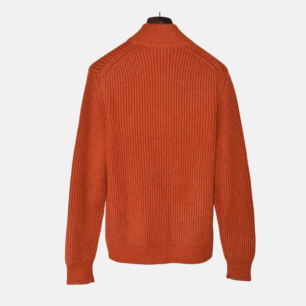 Orange Cashmere Cardigan (EU 52)