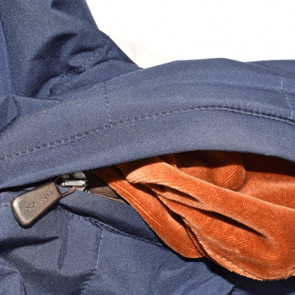 Navy/Beige Reversible Vest made of Nylon (XL)