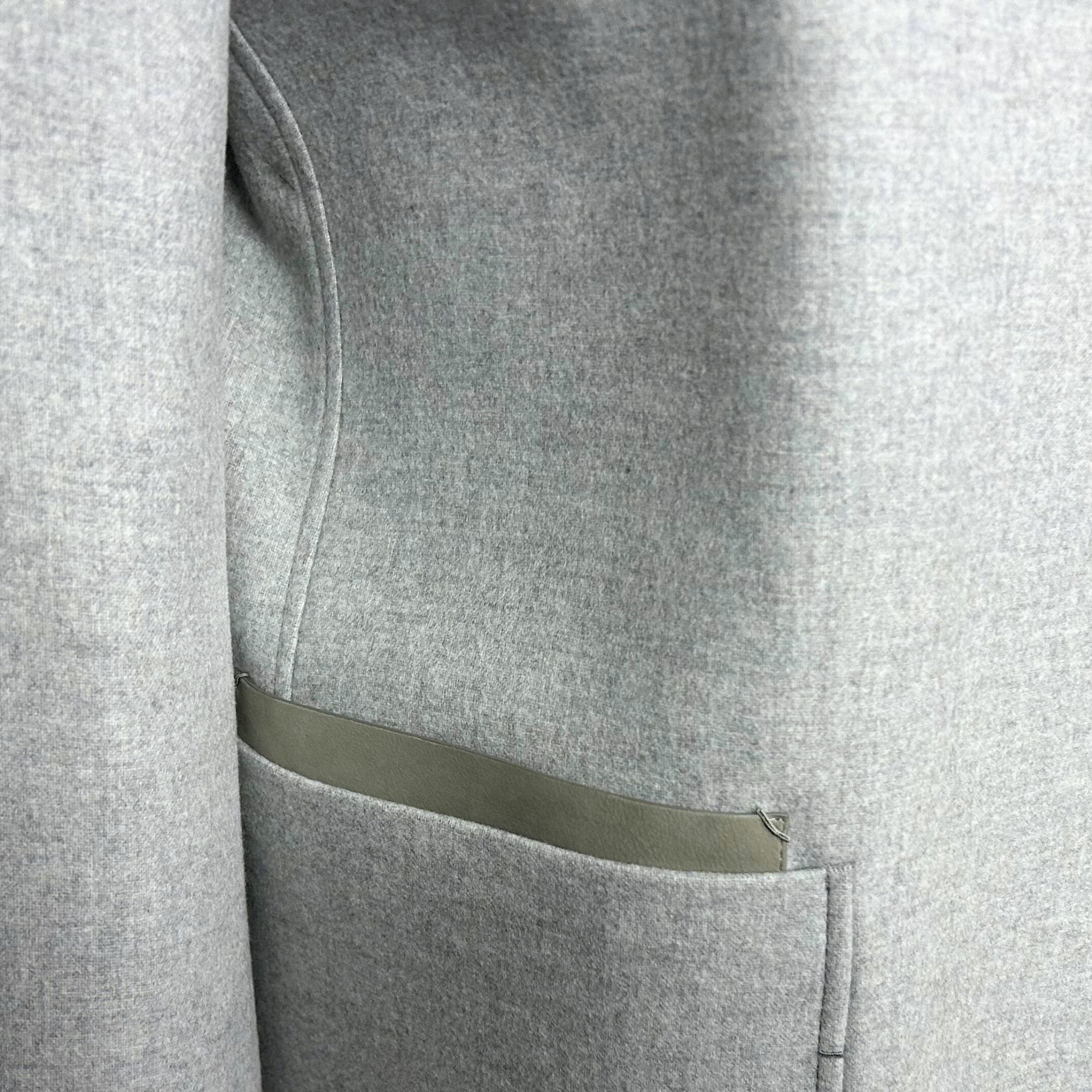 Gray Melange Jacket made of Cashmere (EU 52)